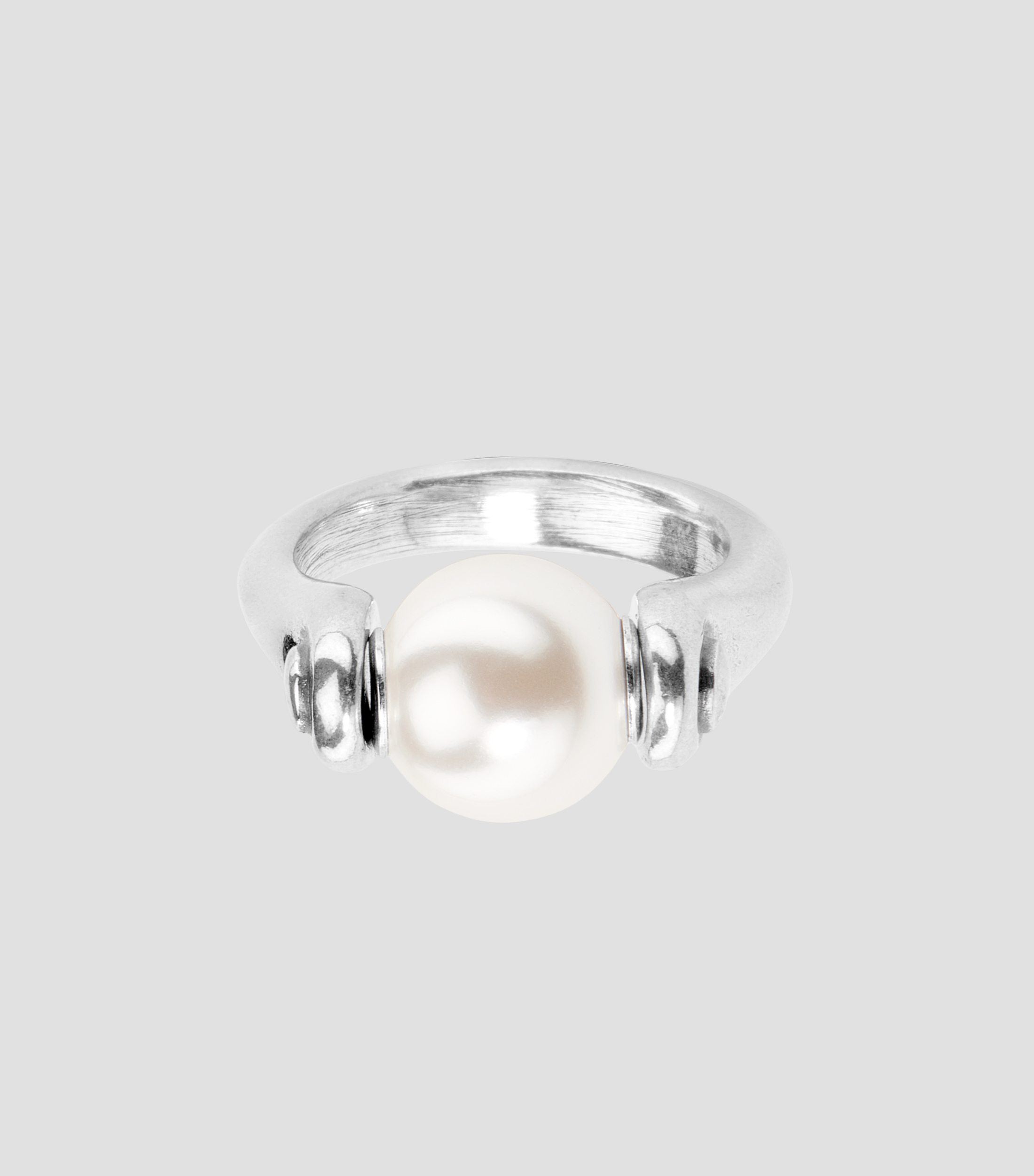 Anillo con perla Mujer