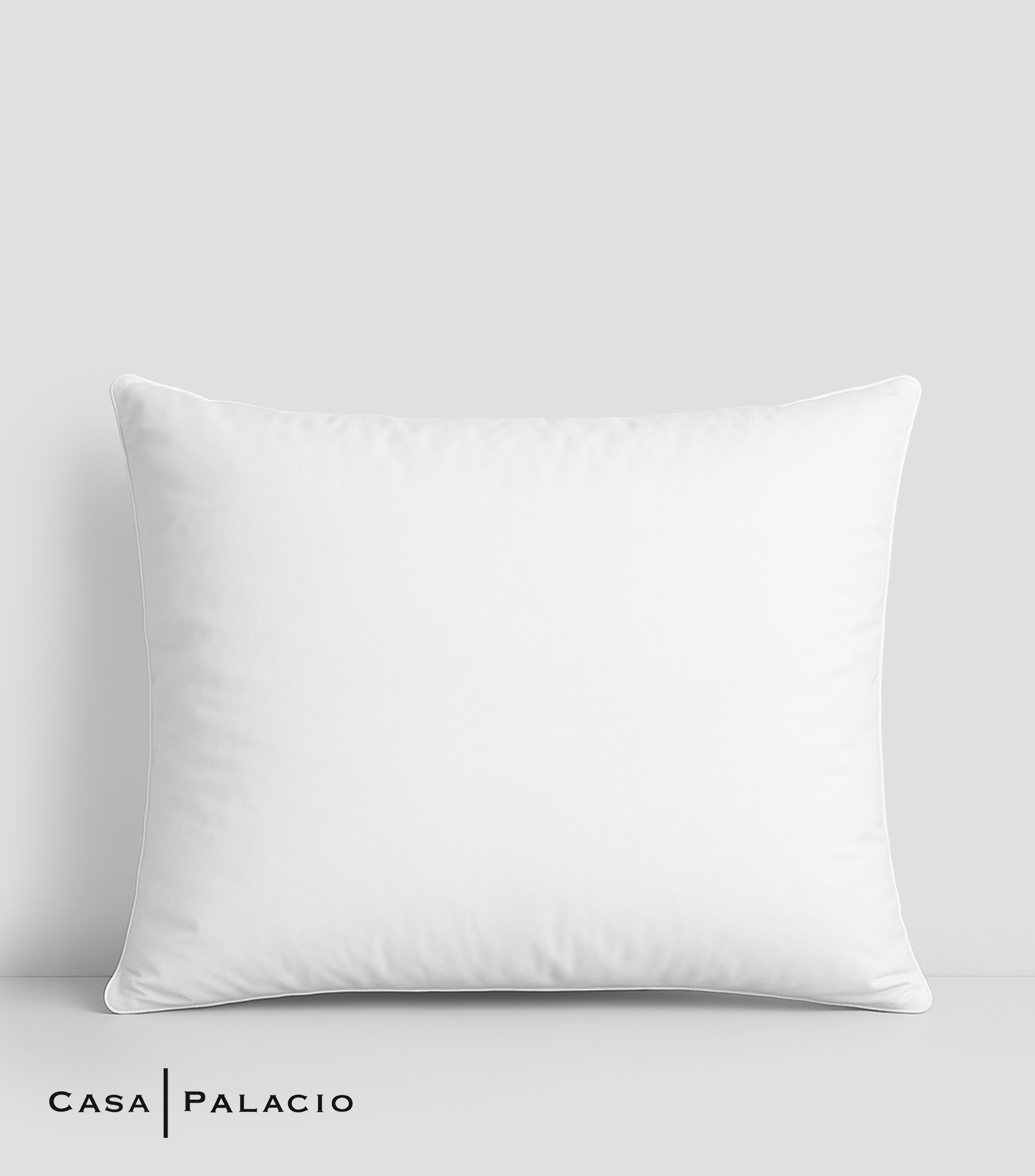 Almohada Estándar de Plumas Suave Blanca