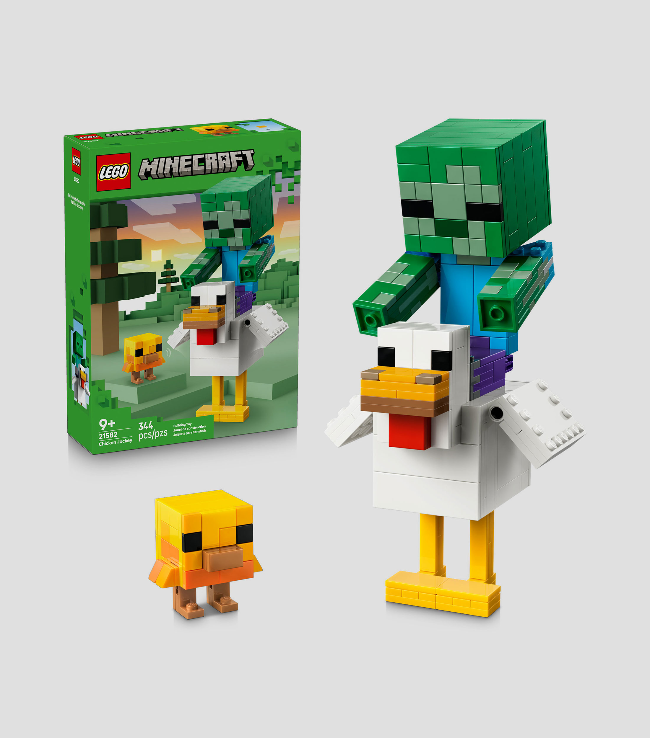 Lego Minecraft Gallina Jockey 21582