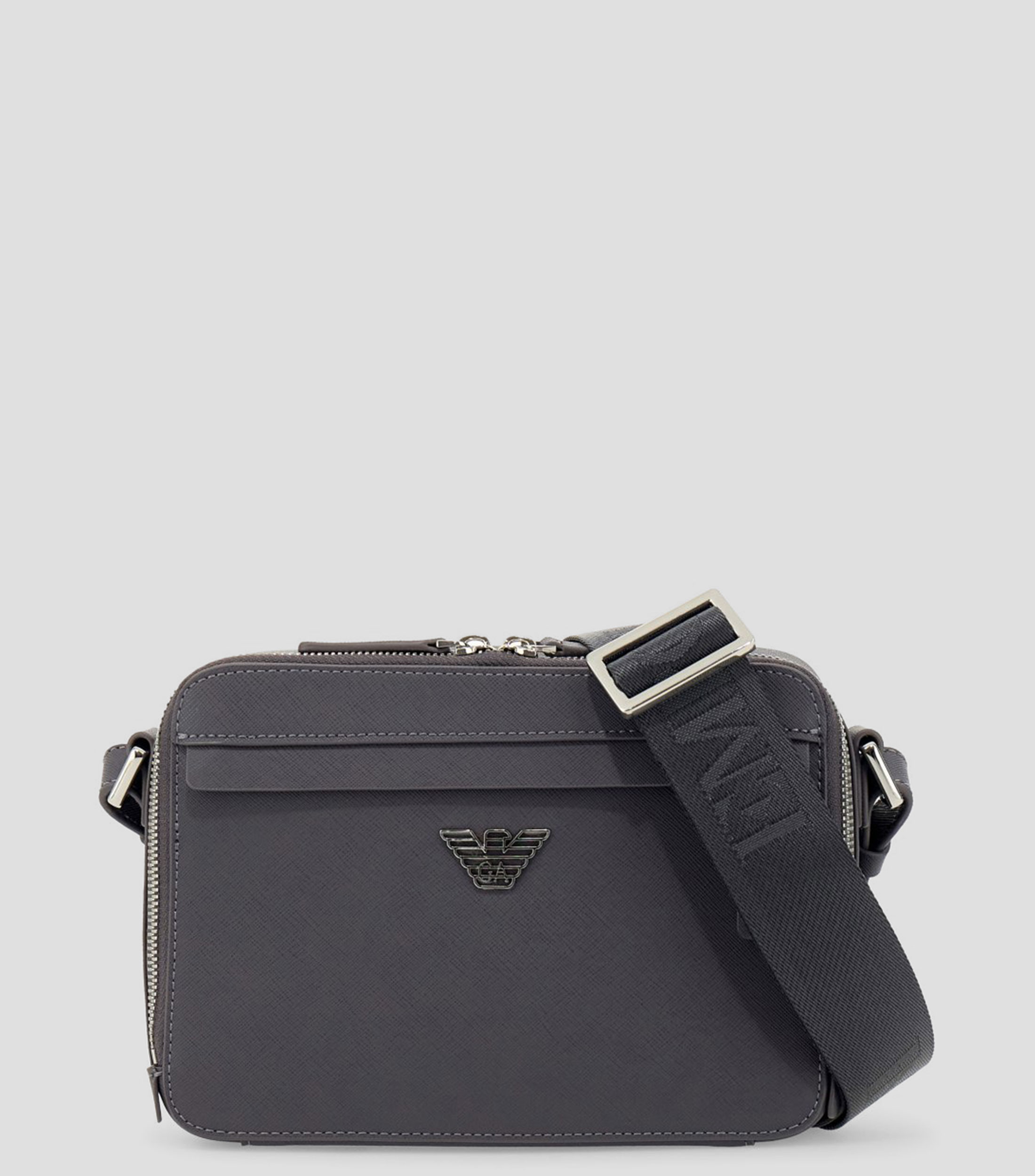 Bolso crossbody lisa Hombre