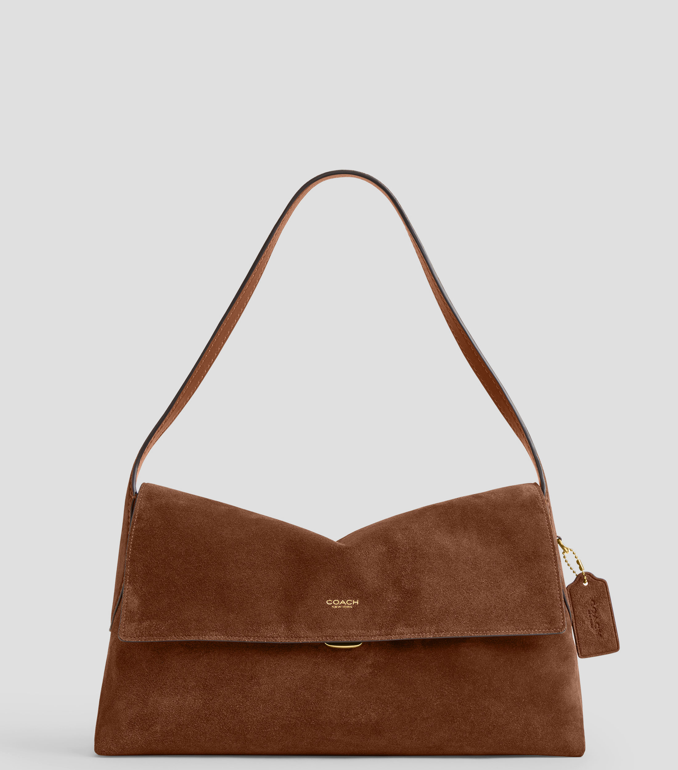 Bolsa Shoulder en Suede Mujer