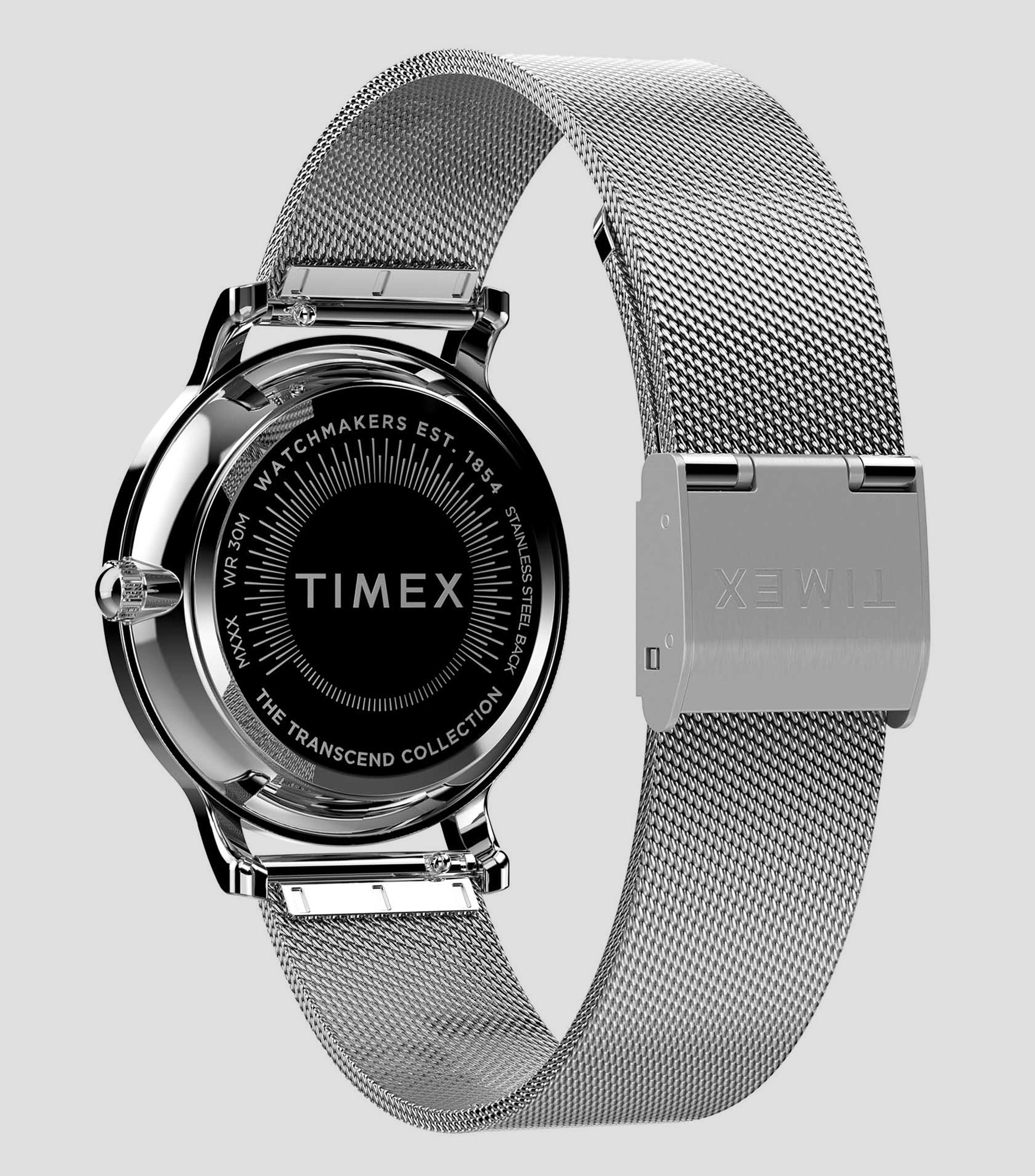 Reloj para Mujer Transcend Casual Plateado