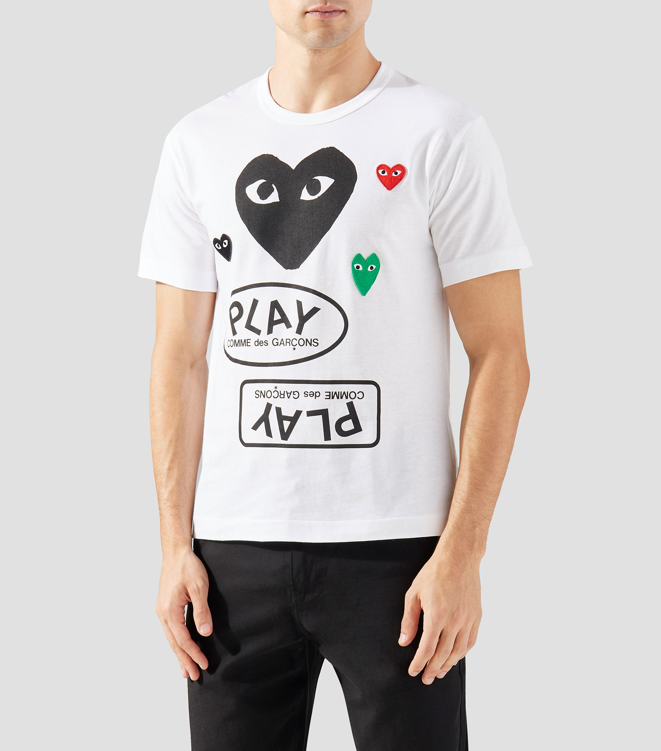 Playera cuello redondo manga corta Hombre