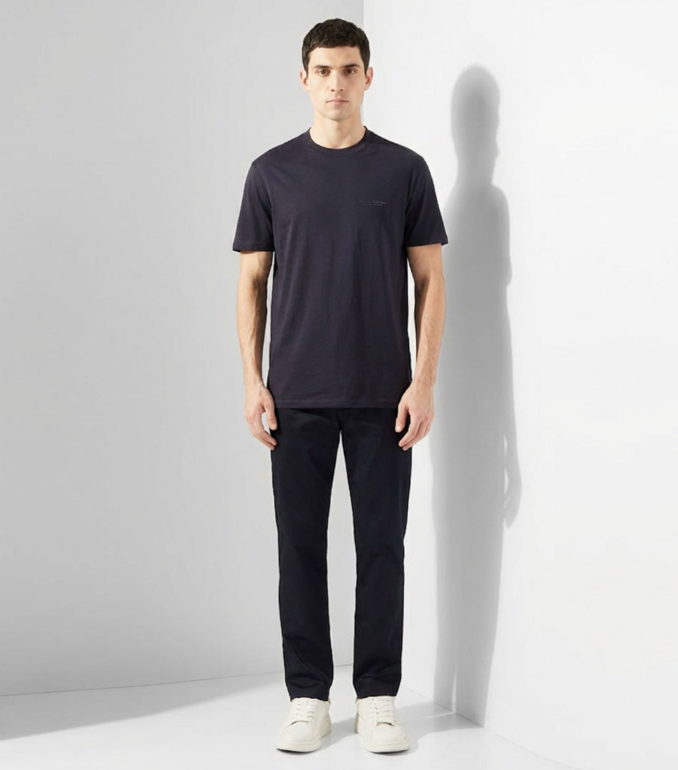 Playera cuello redondo manga corta Hombre