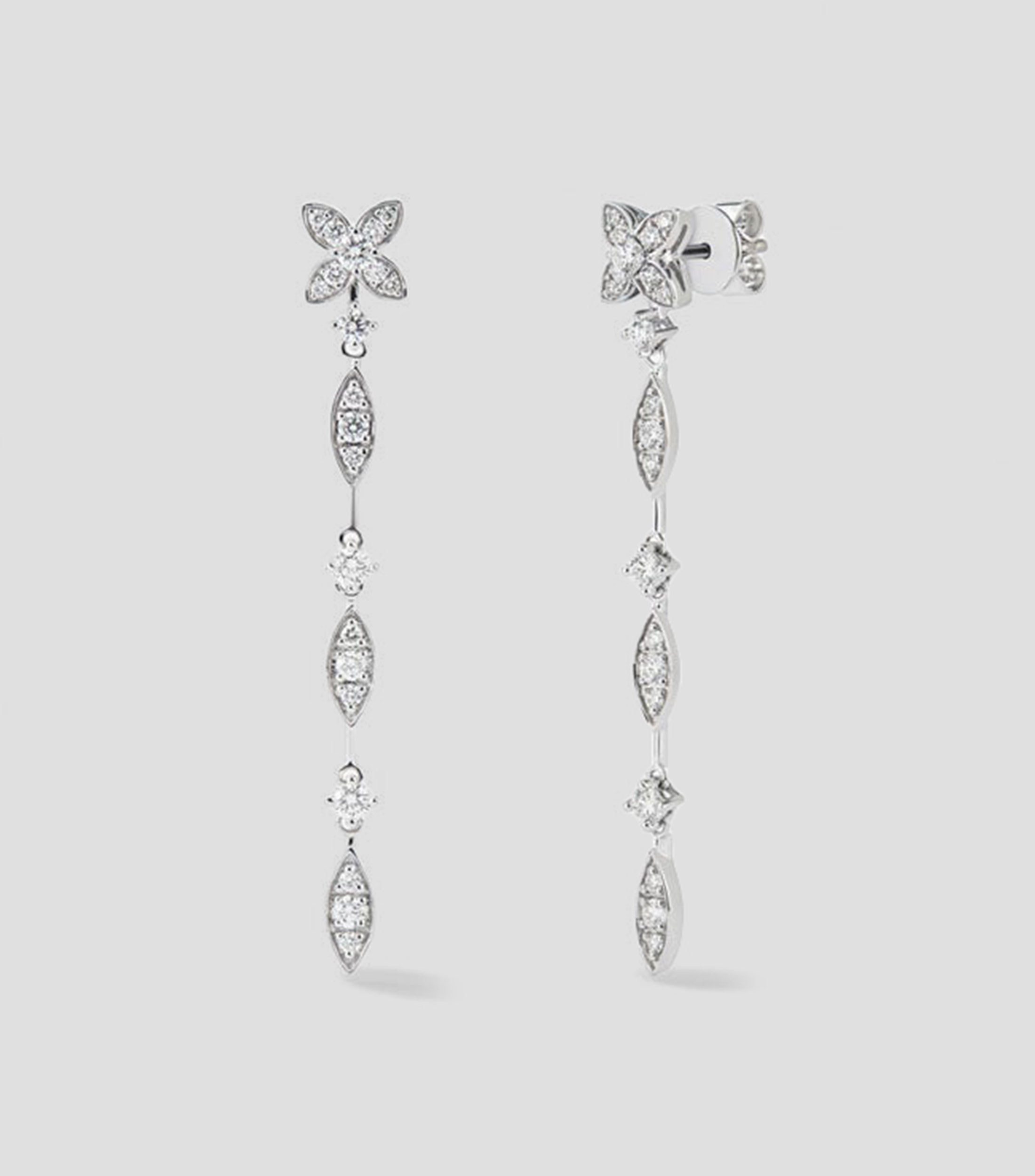 Pendientes en Oro de 18 Kilates Mujer