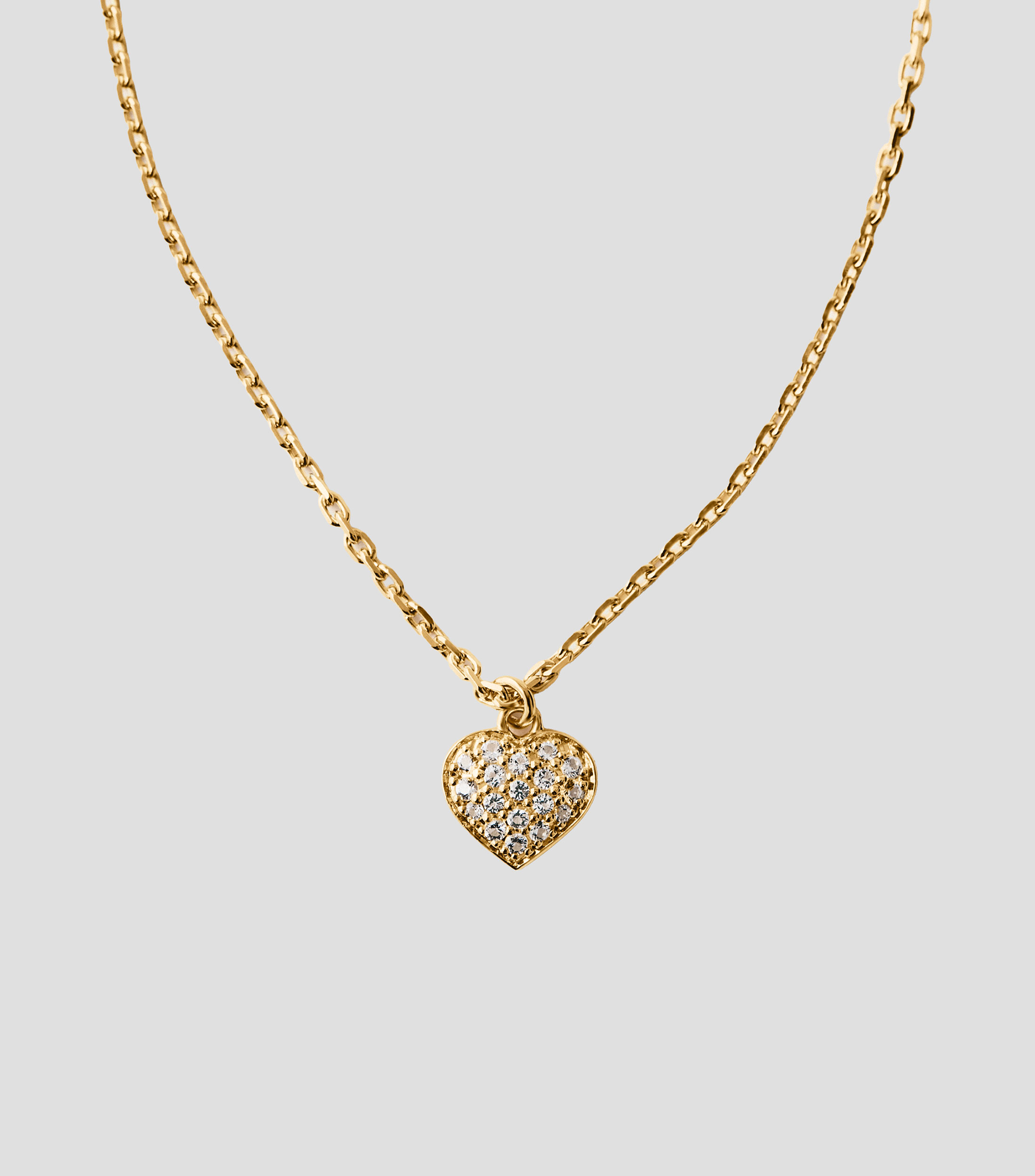 Collar en plata .925 con topacios San Valentín Mujer