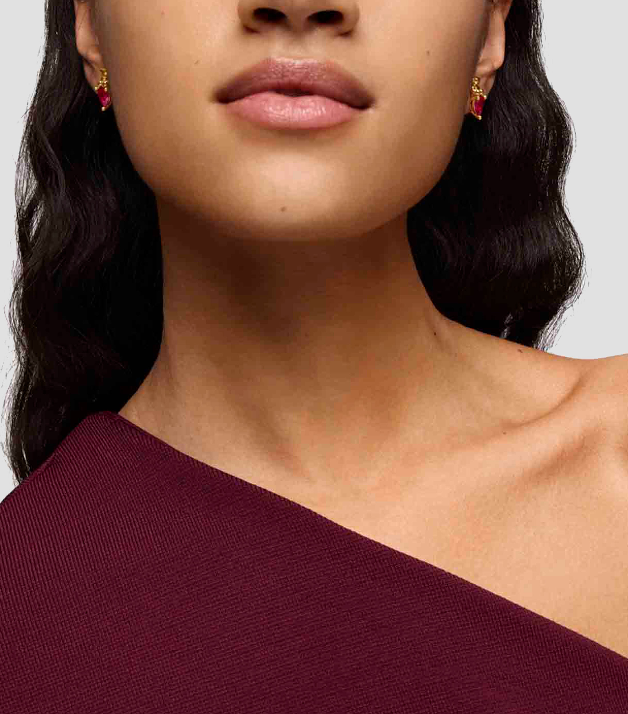 Aretes en Plata Bold Bear Mujer