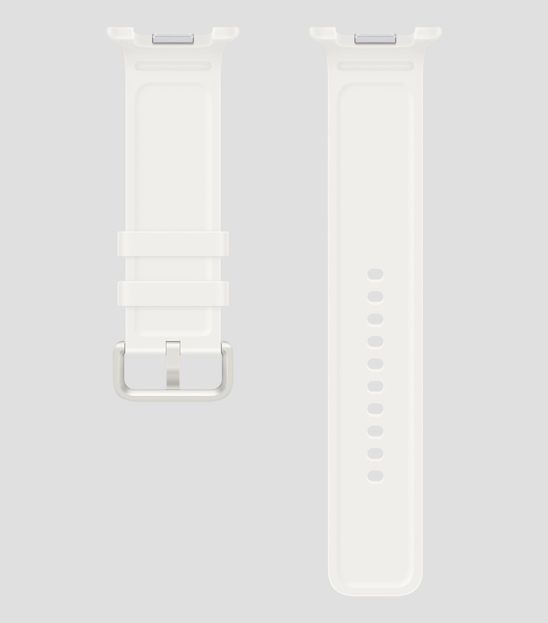 Correa para reloj Sport en caucho HNBR Crema