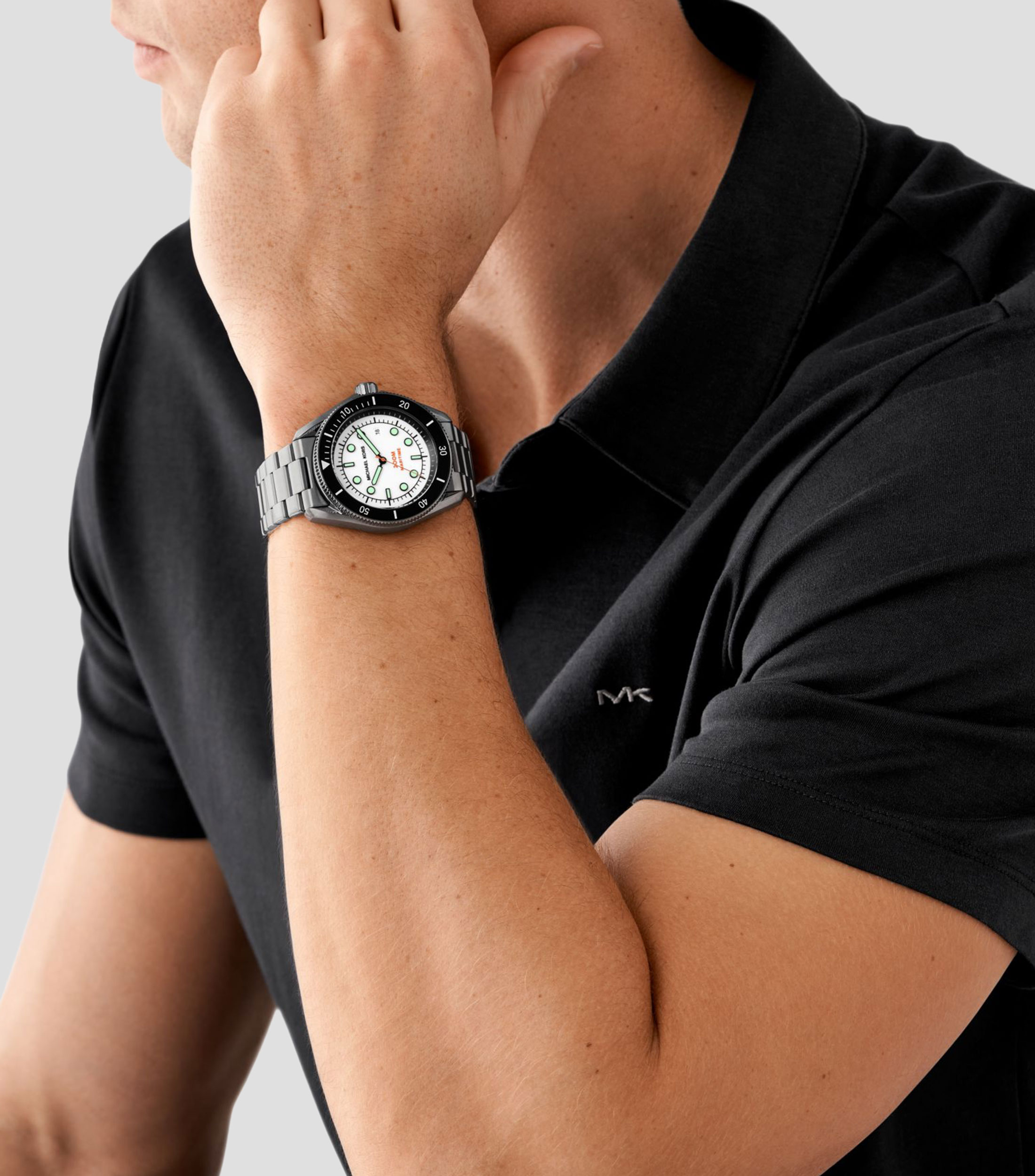 Reloj para Hombre Maritime Casual Gunmetal