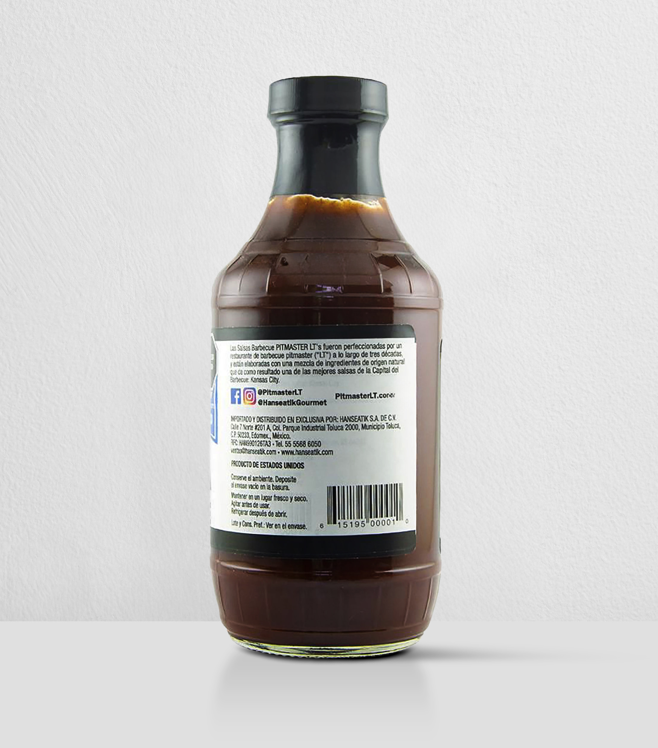 Salsa BBQ Clásica Pitmaster Lt’s, 510 g
