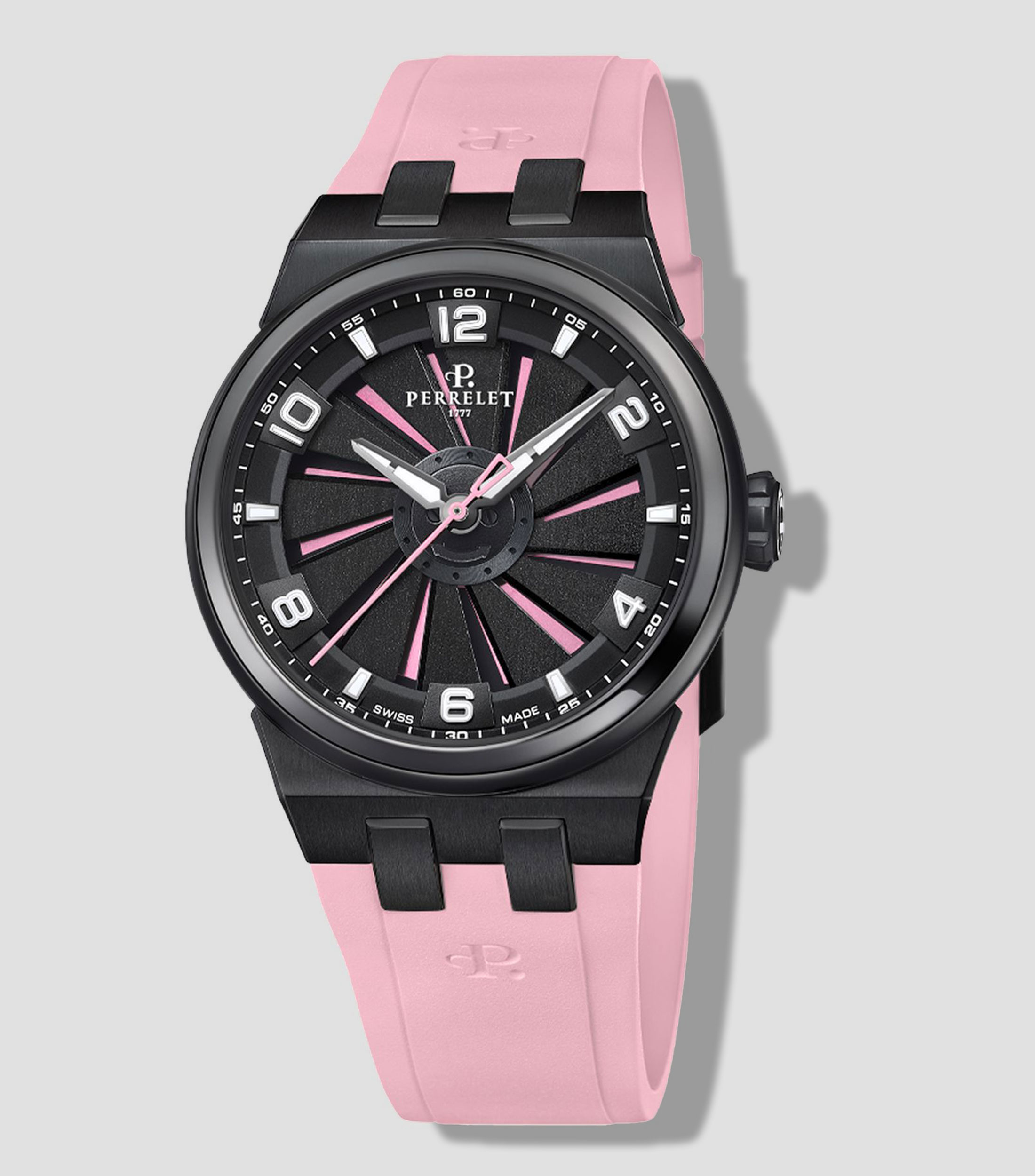 Reloj para Mujer Turbine Titanium Pink Flamingo Casual Negro