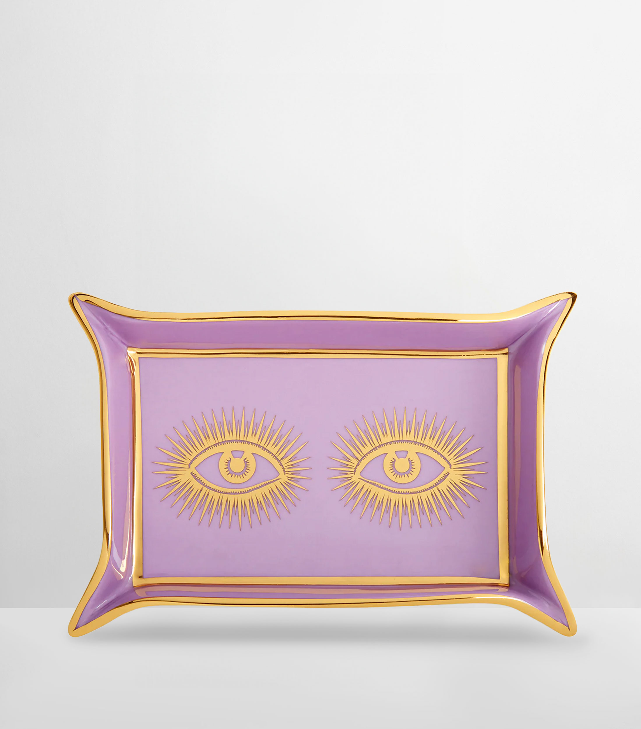 Charola decorativa Eyes Valet en porcelana