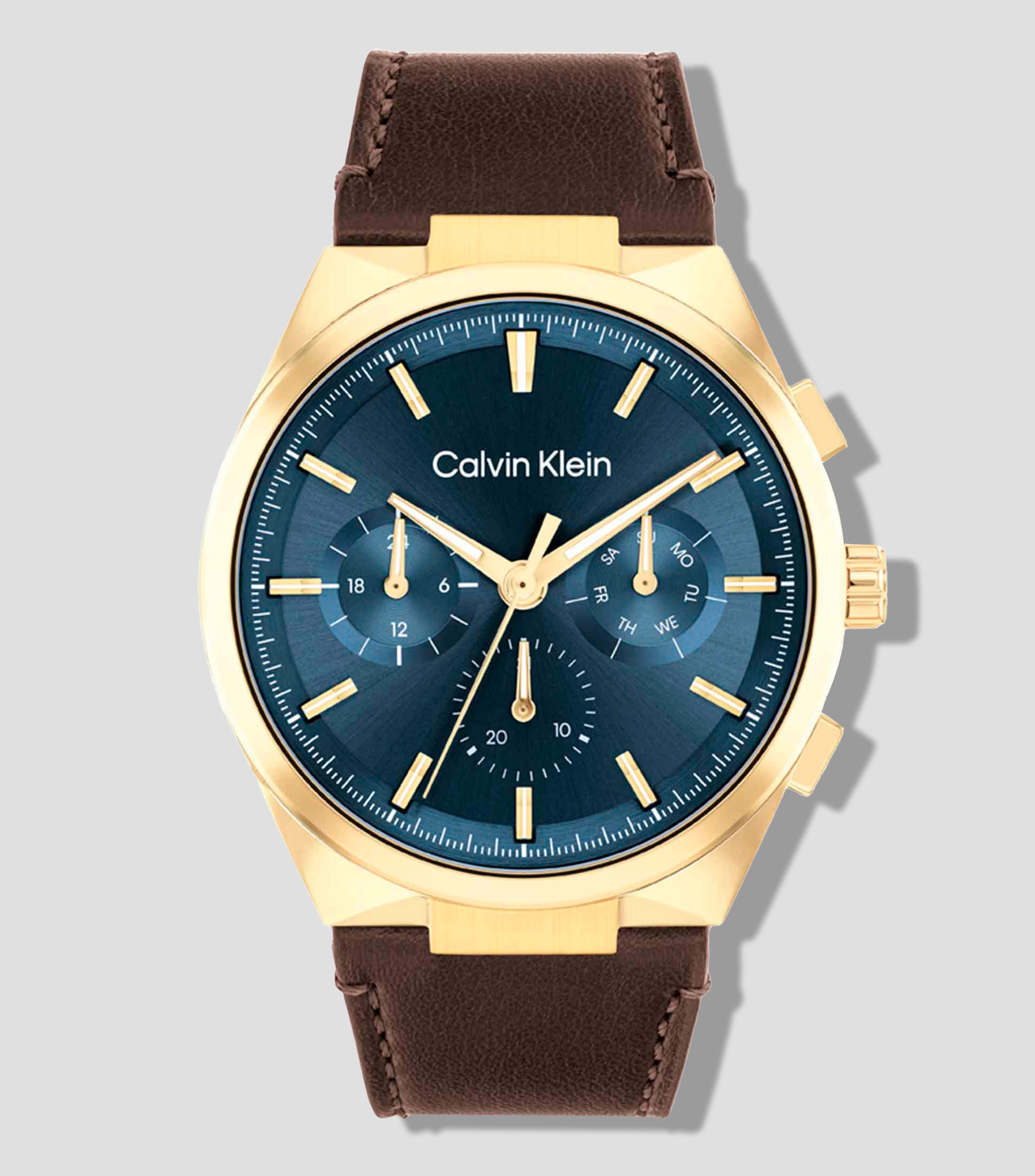 Reloj para Hombre Casual, Dorado