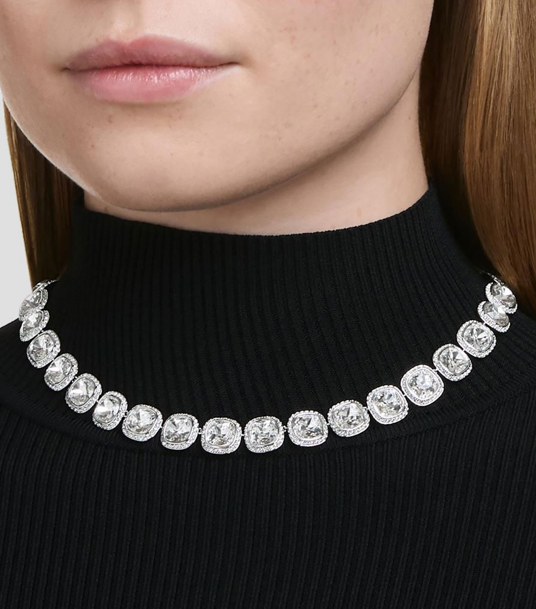 Collar con cristales pavé Una Angelic Mujer