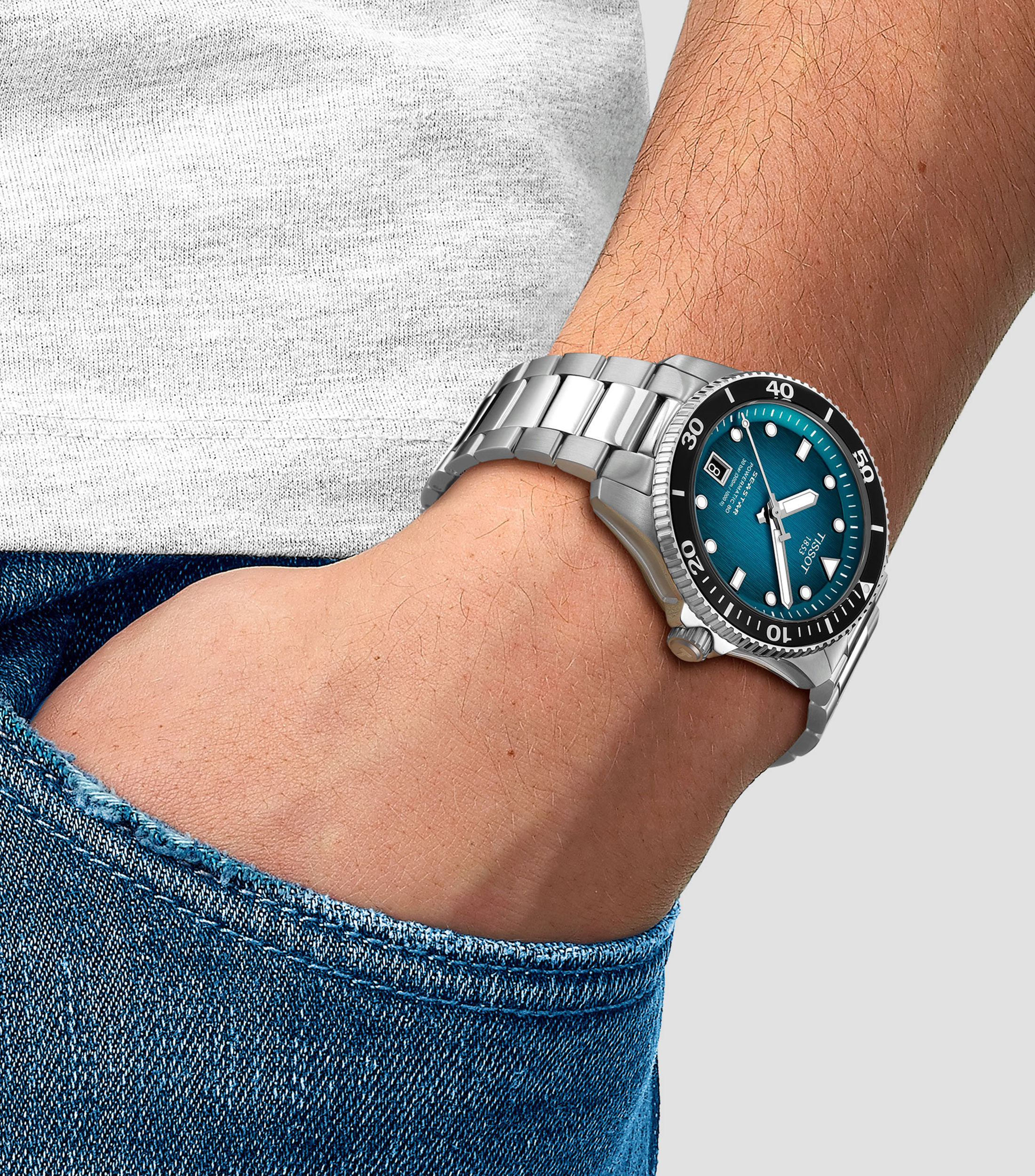 Reloj para Hombre Seastar 1000 Deportivo, Verde