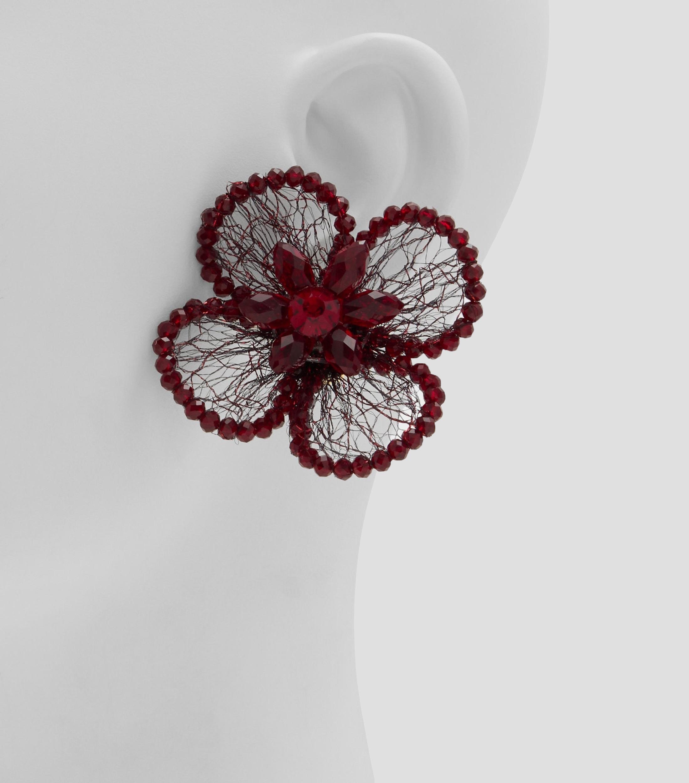 Aretes Flor Mujer