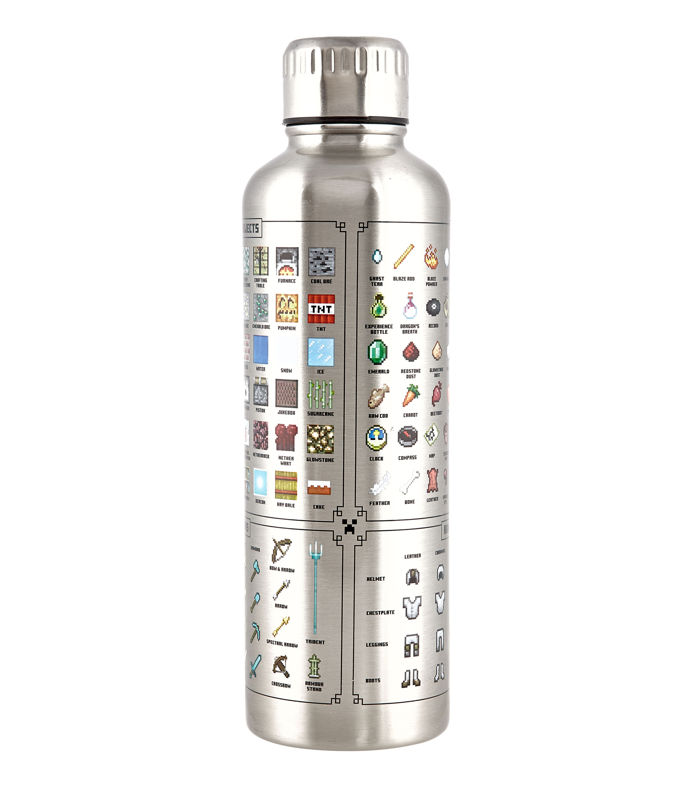 Minecraft Metal Water Bottle
