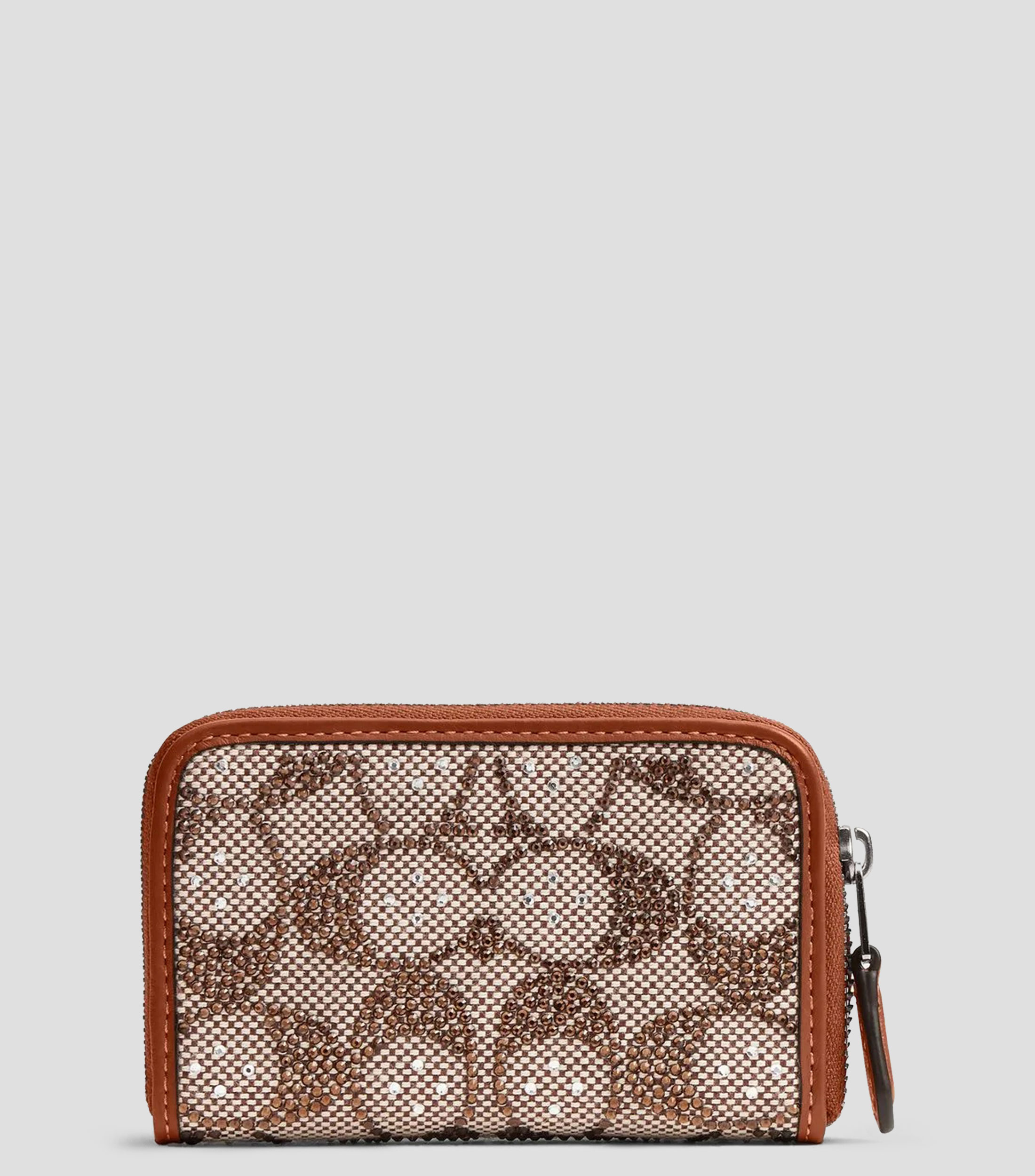 Cartera estampada con monogram Mujer