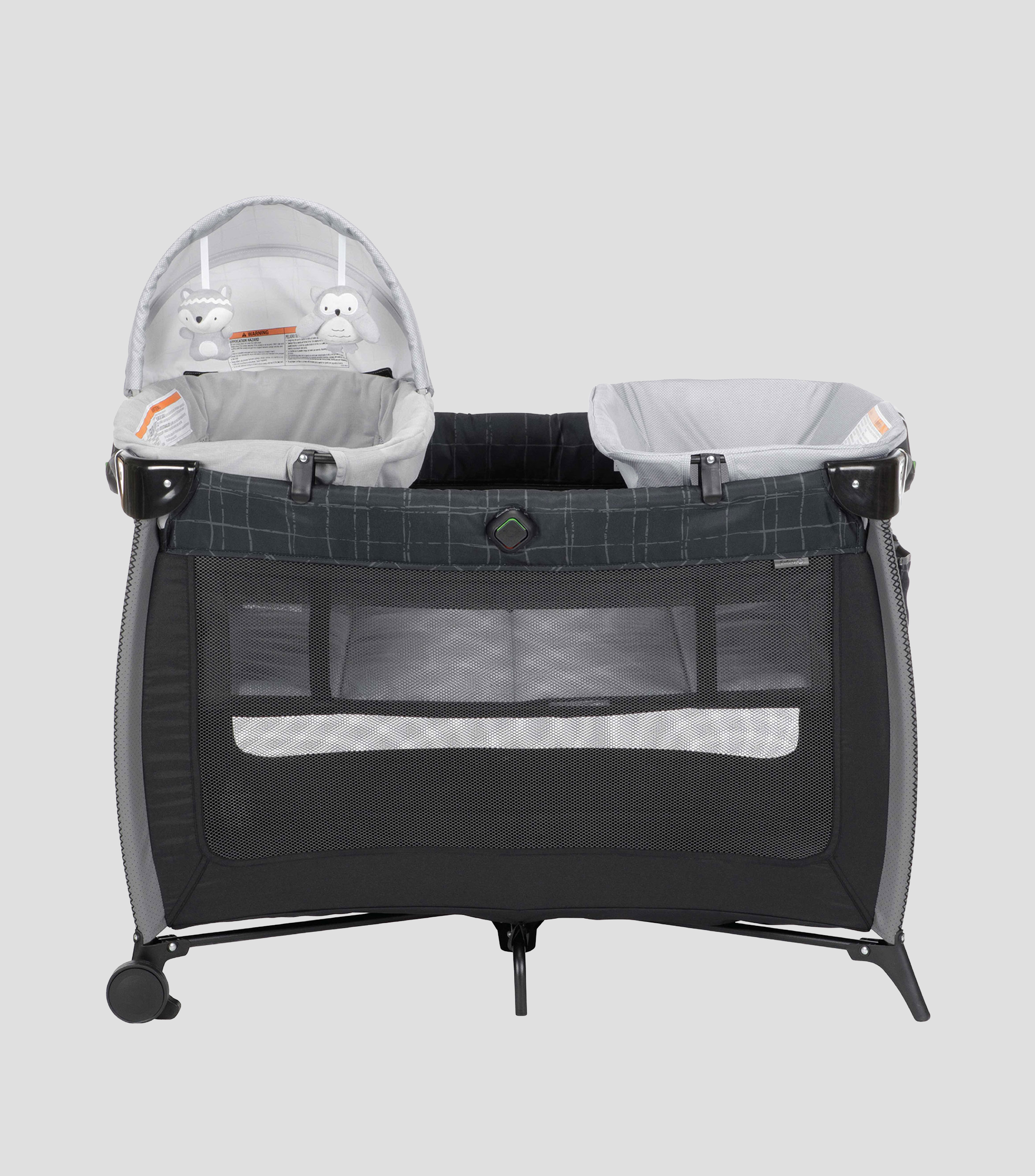 Cuna de Viaje Play and Stay Gris