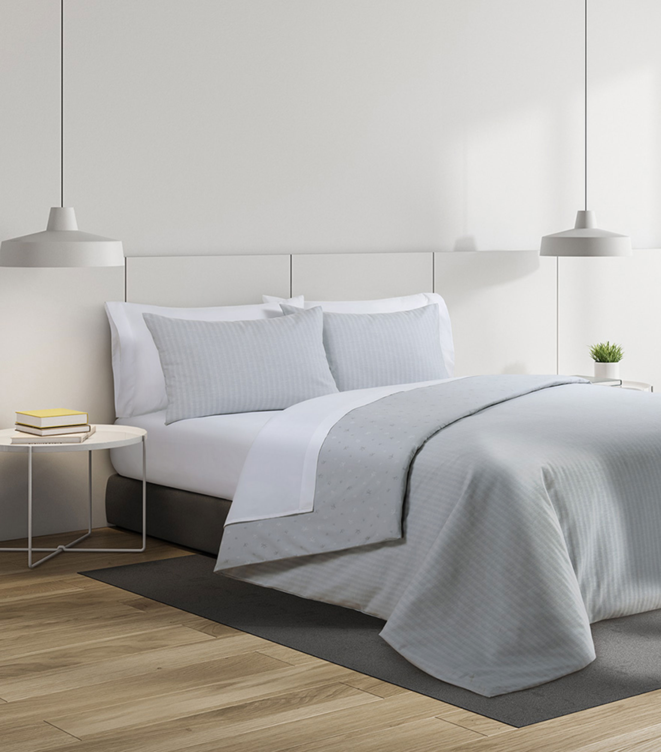 Juego de edredón Matrimonial/Queen Size en algodón Lorien