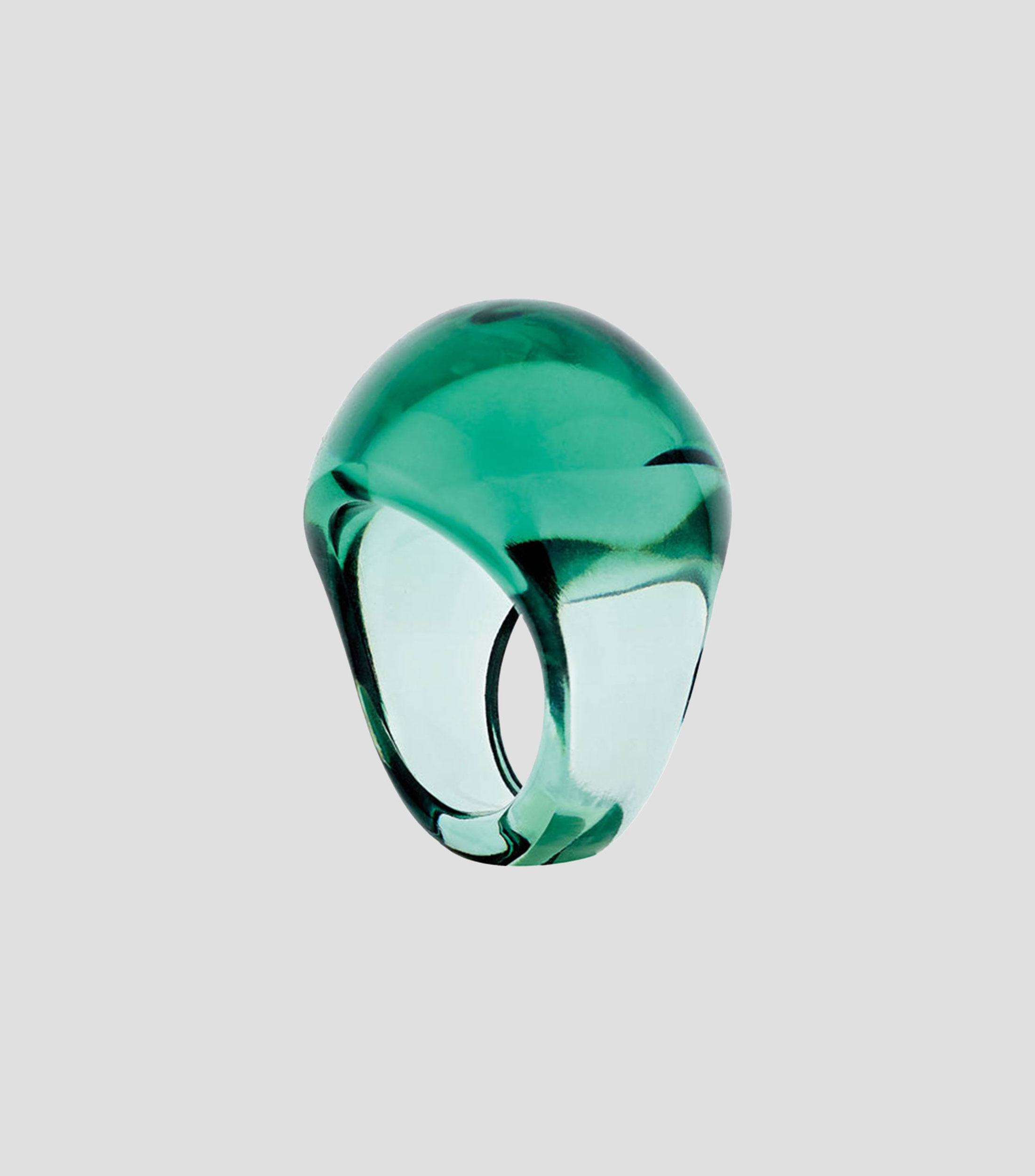 Anillo Cabochon con cristal Mujer Talla 54