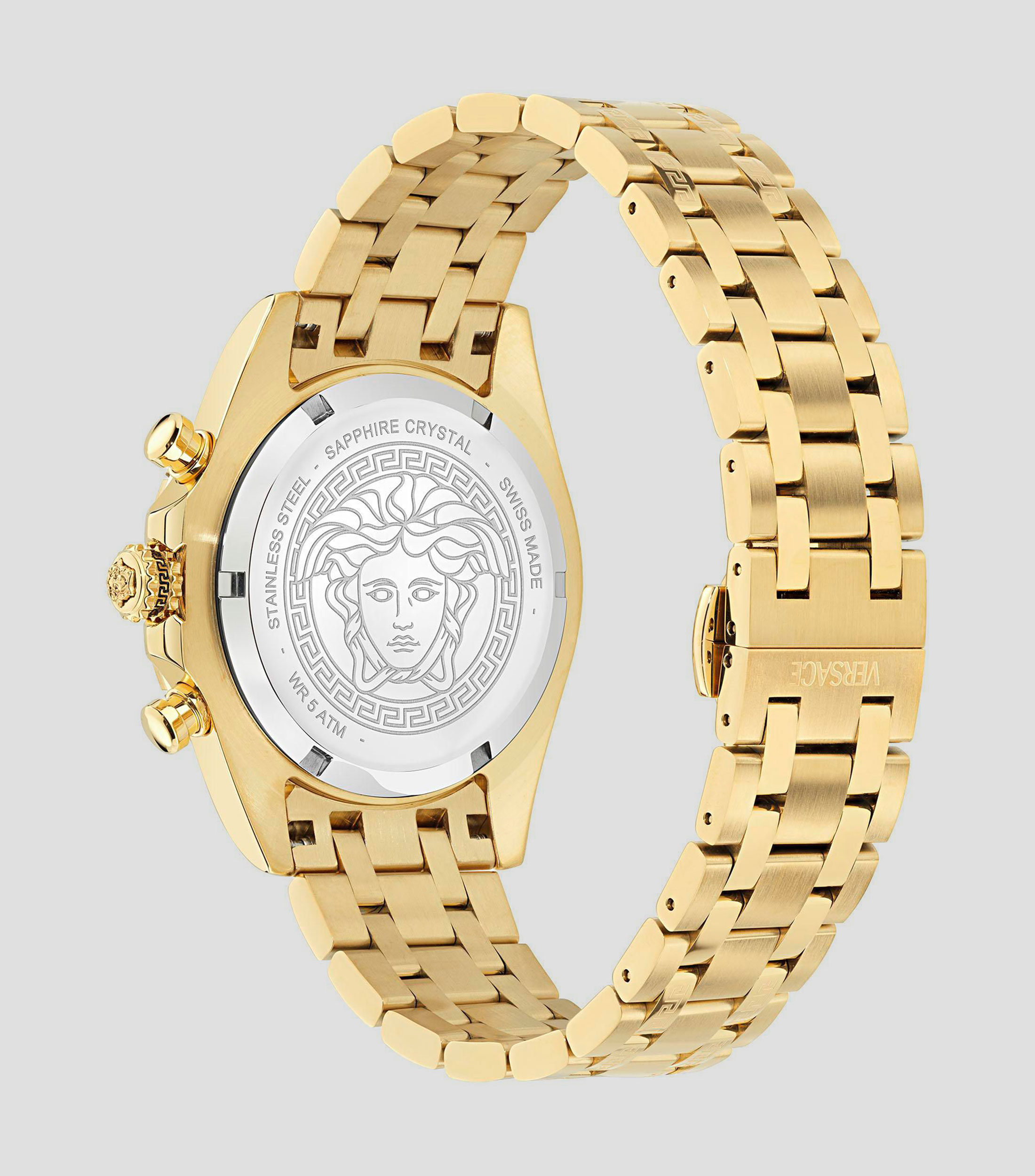 Reloj para Hombre Fornax Casual Negro, Dorado