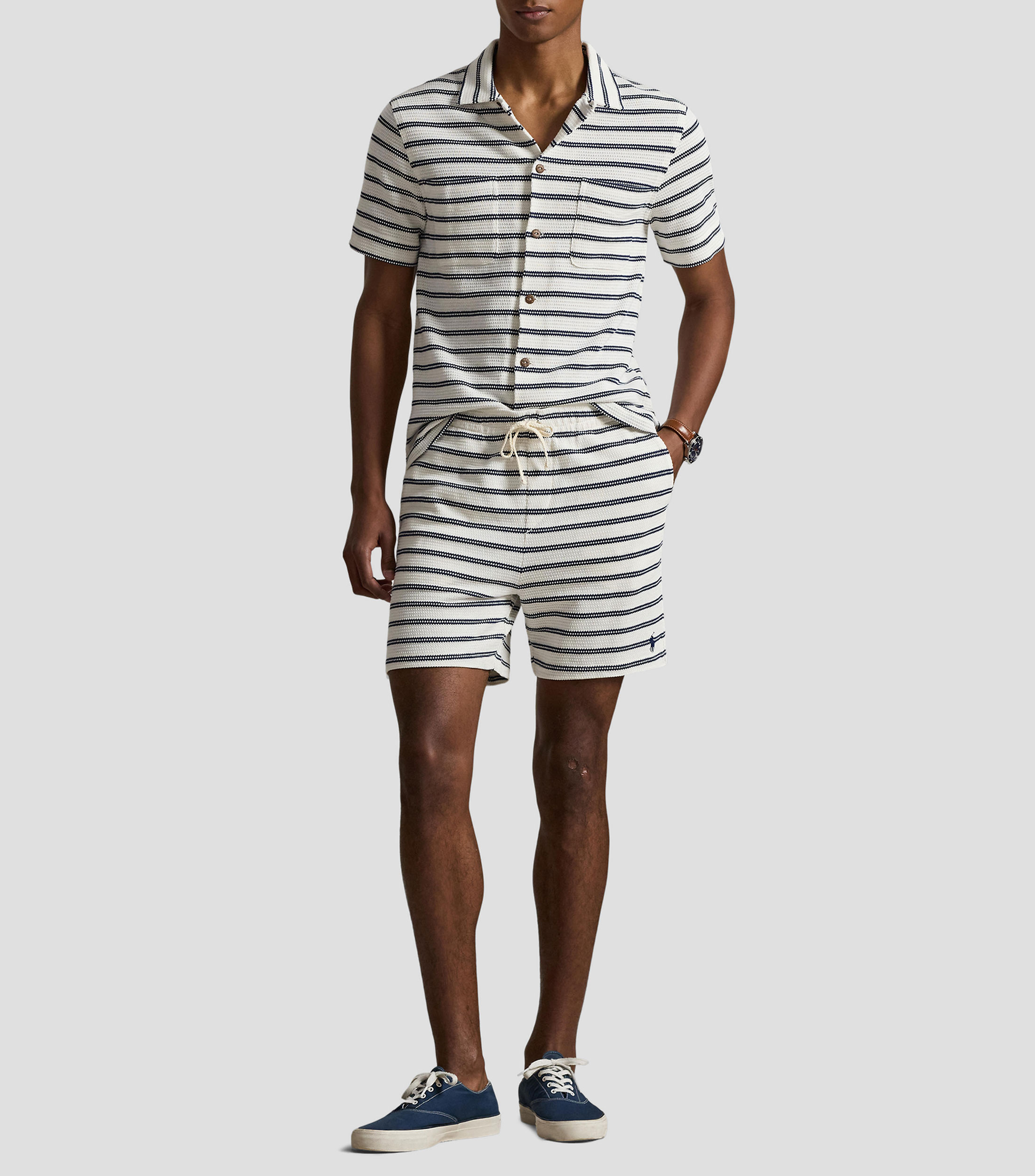 Short a rayas Hombre
