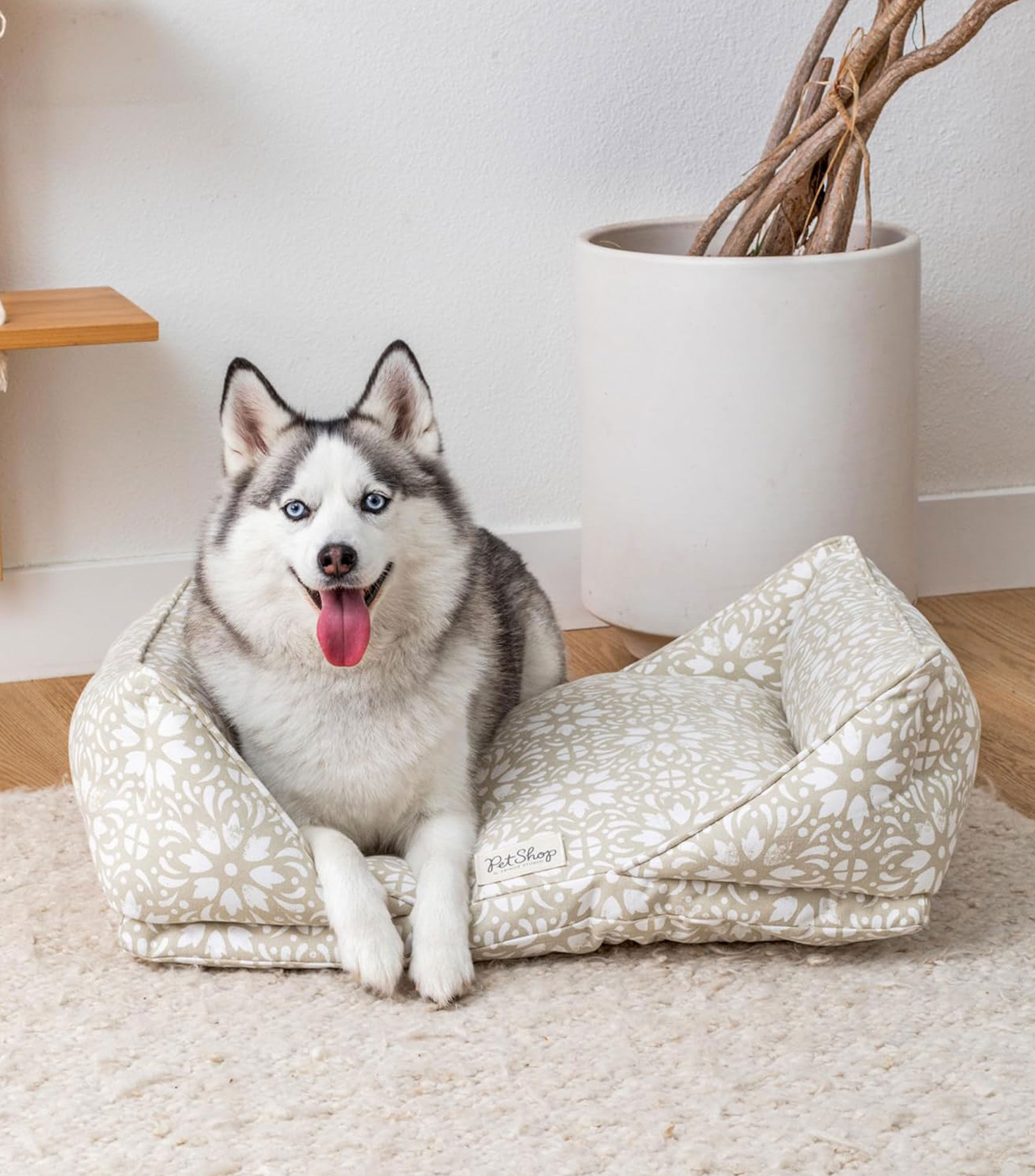 Cama mediana para perro Sand