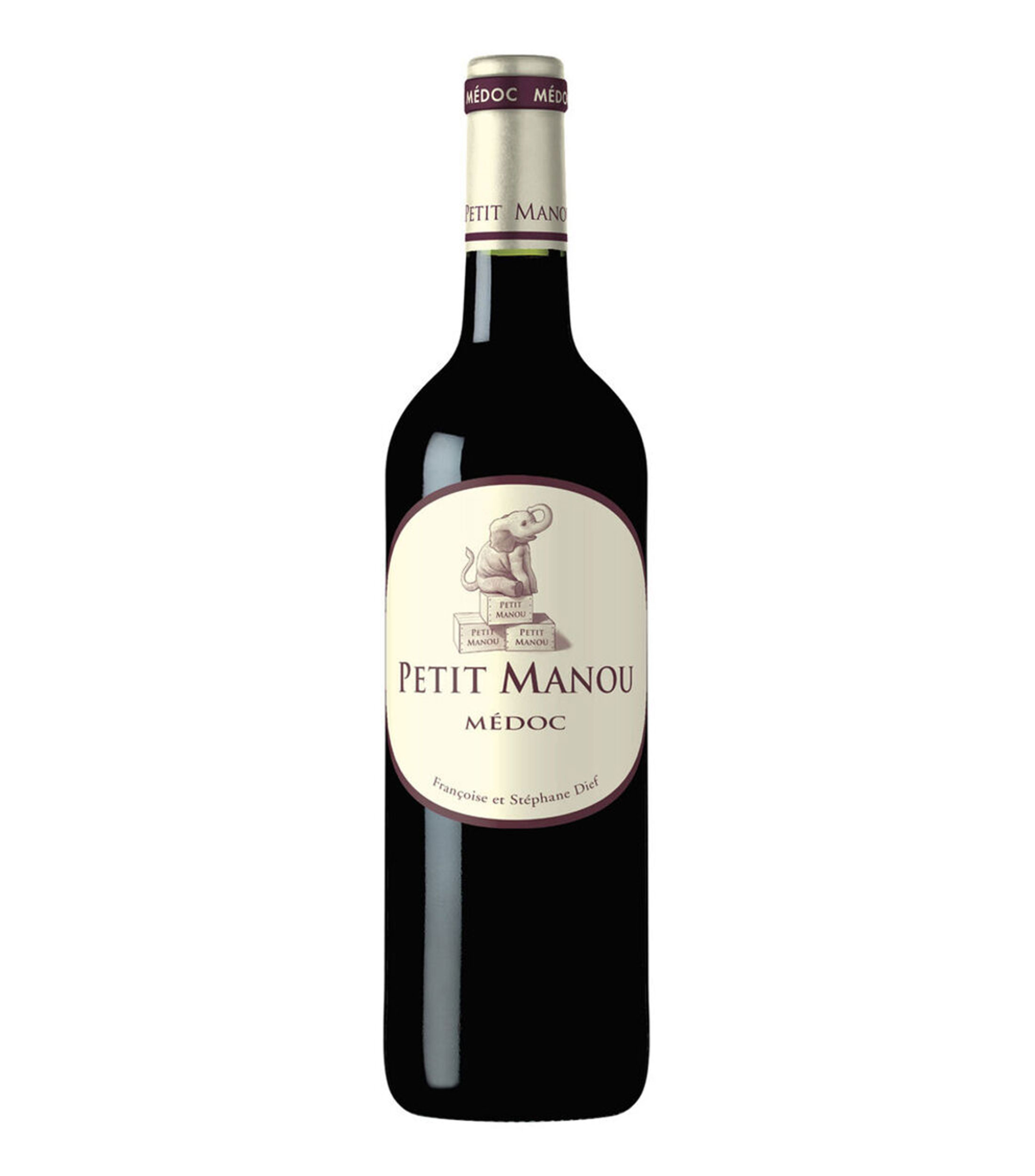 Vino tinto ensamble Petit Manou, Francia, 750 ml