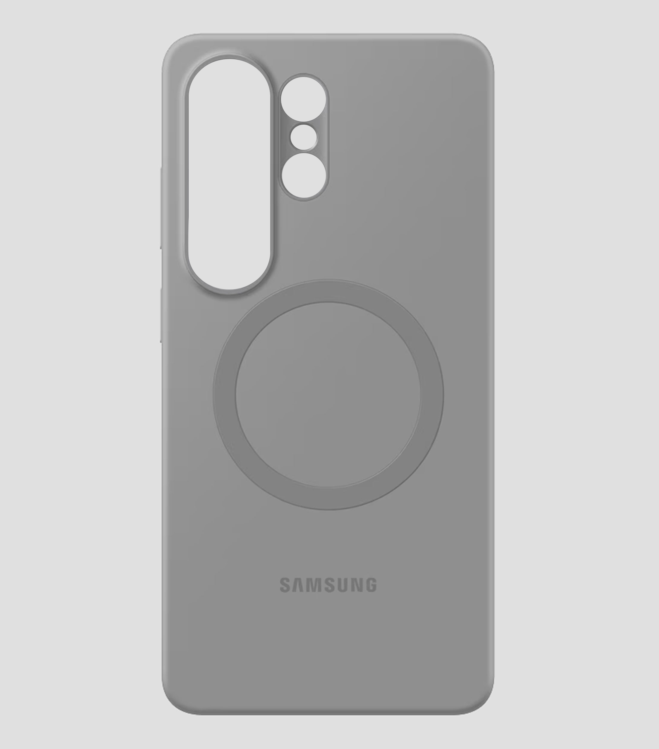 Funda Magnética Galaxy S26 Ultra gris lisa