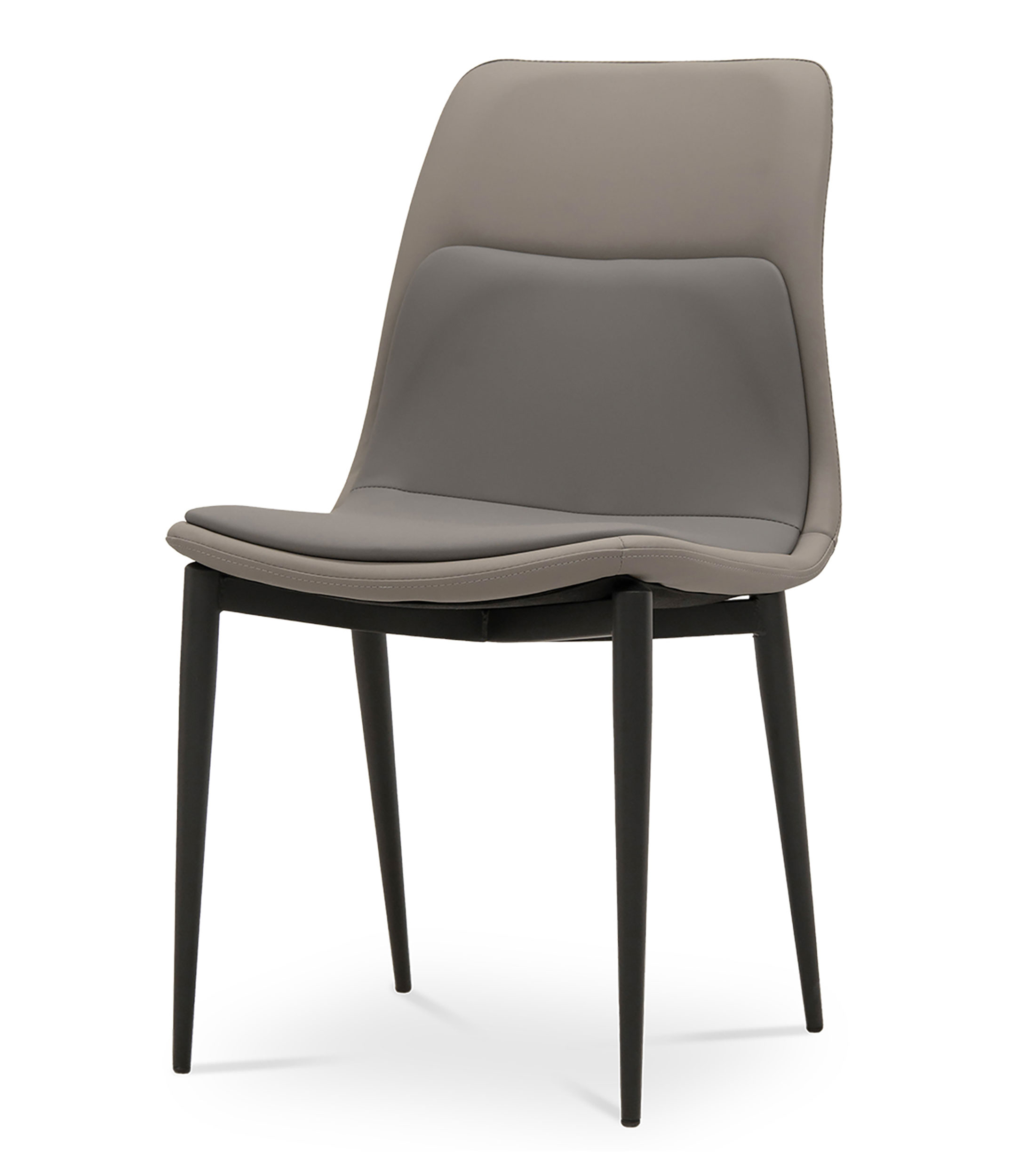 Silla en tela Gris Claro y Oxford