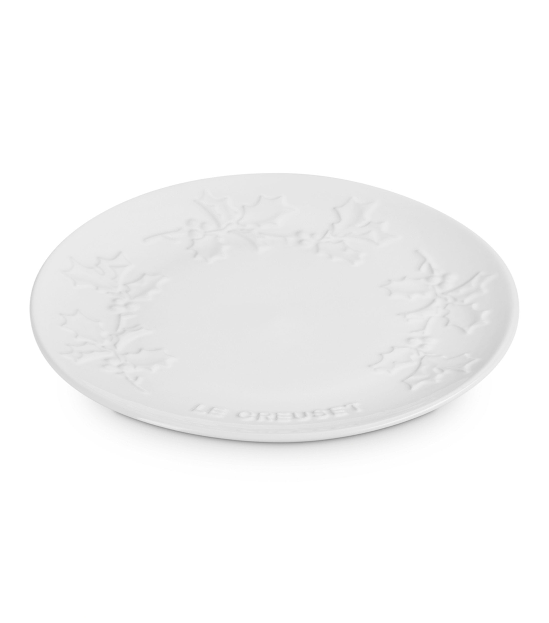 Platón Holly Relief con acebos
