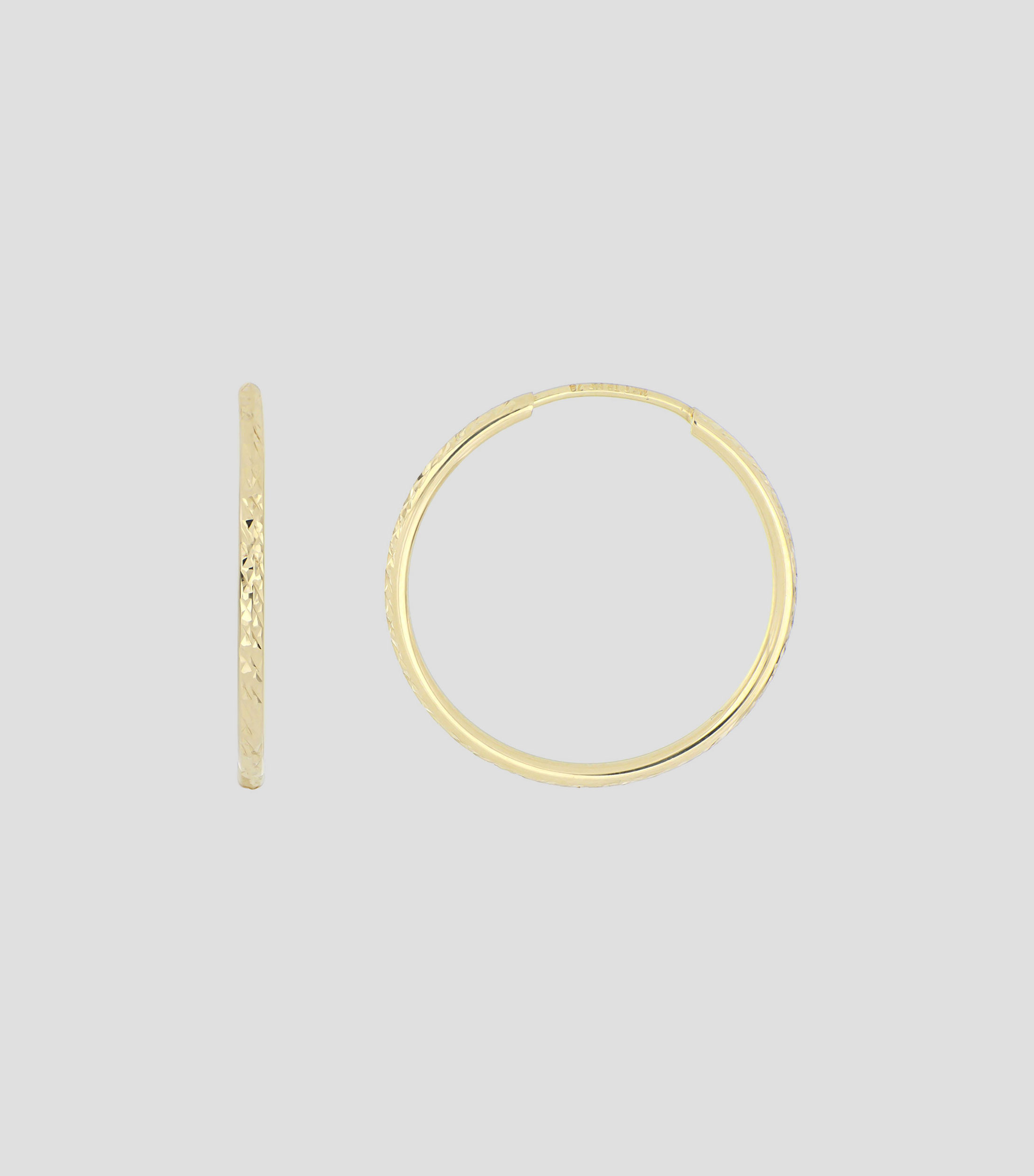 Arracadas en oro amarillo 14 Kilates Mujer