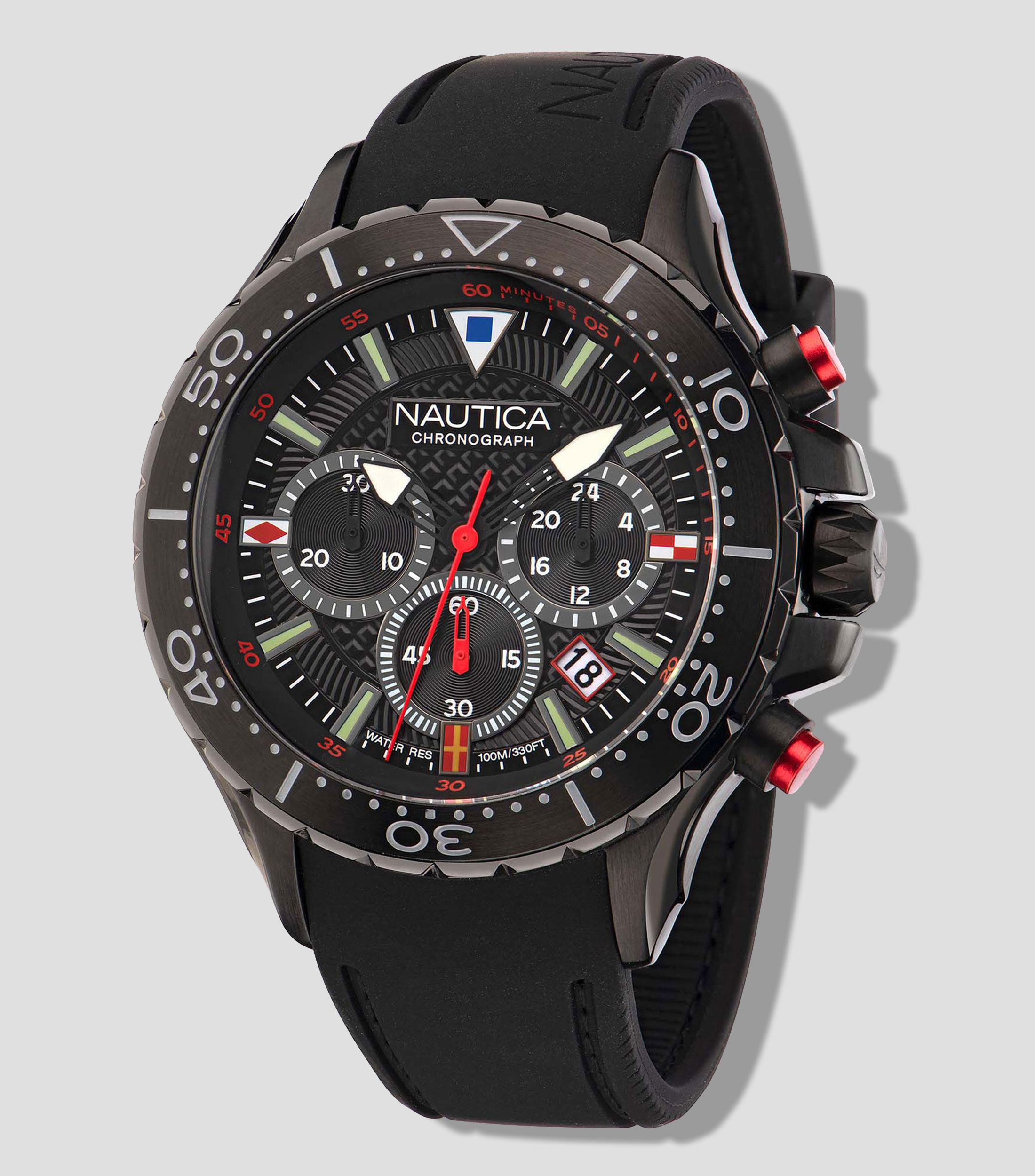 Reloj para hombre NST Chrono casual, Negro