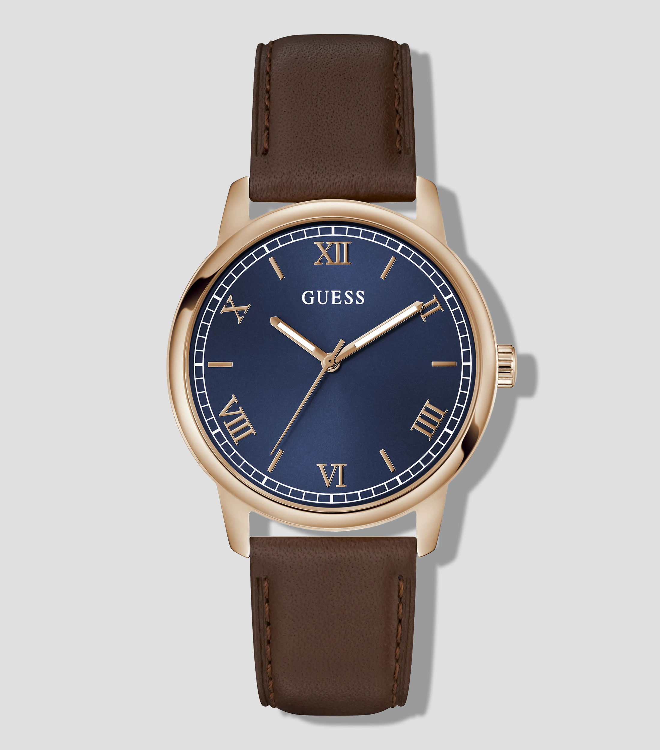 Reloj para Hombre Chandler casual dorado/café