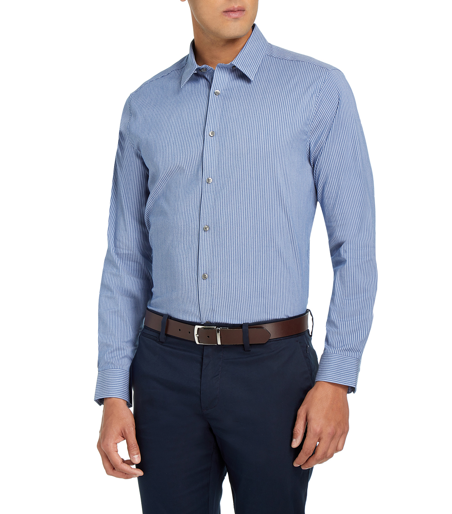 Download DKNY Camisa de vestir con líneas Hombre - El Palacio de Hierro