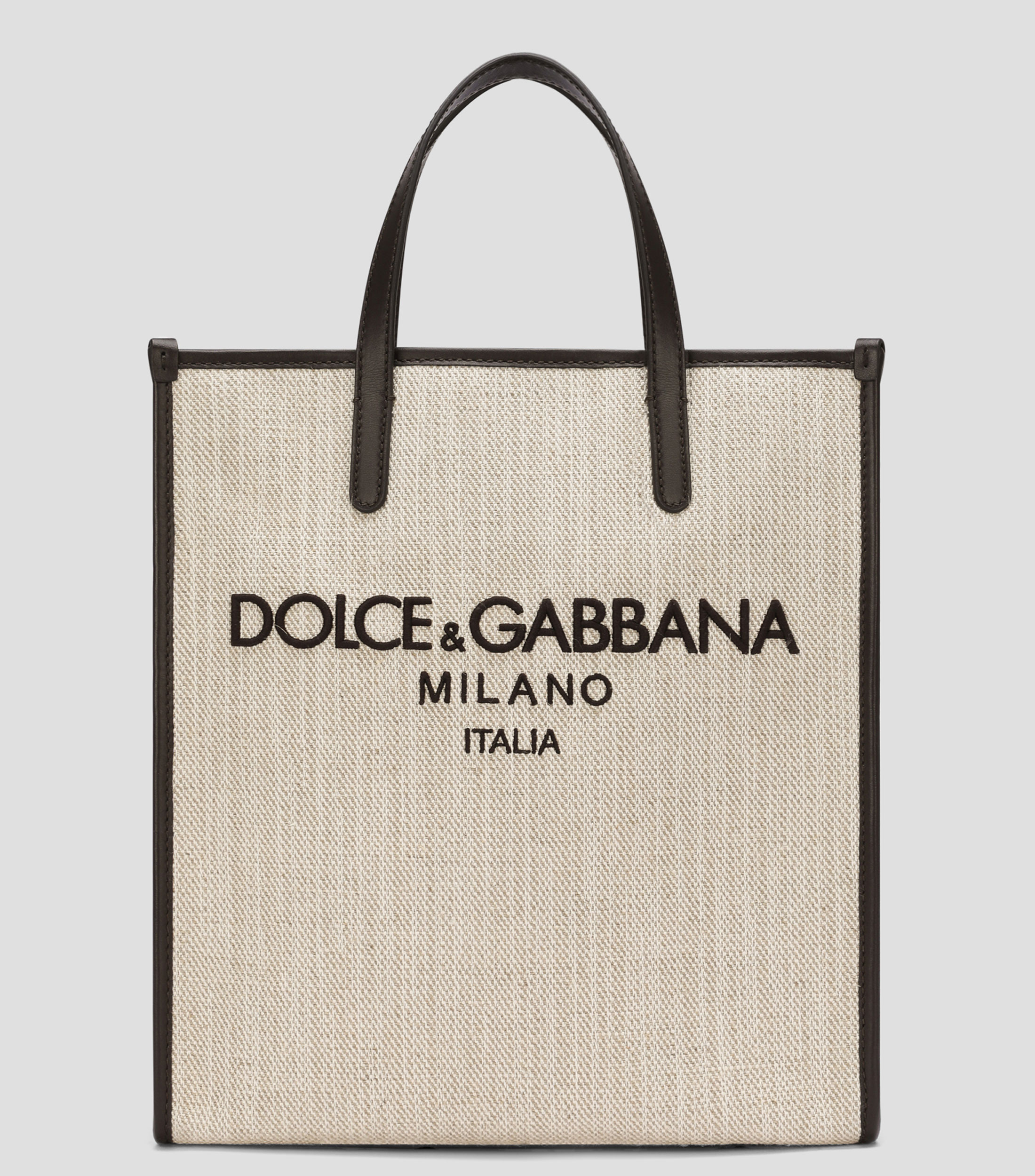 Bolso tote beige Hombre