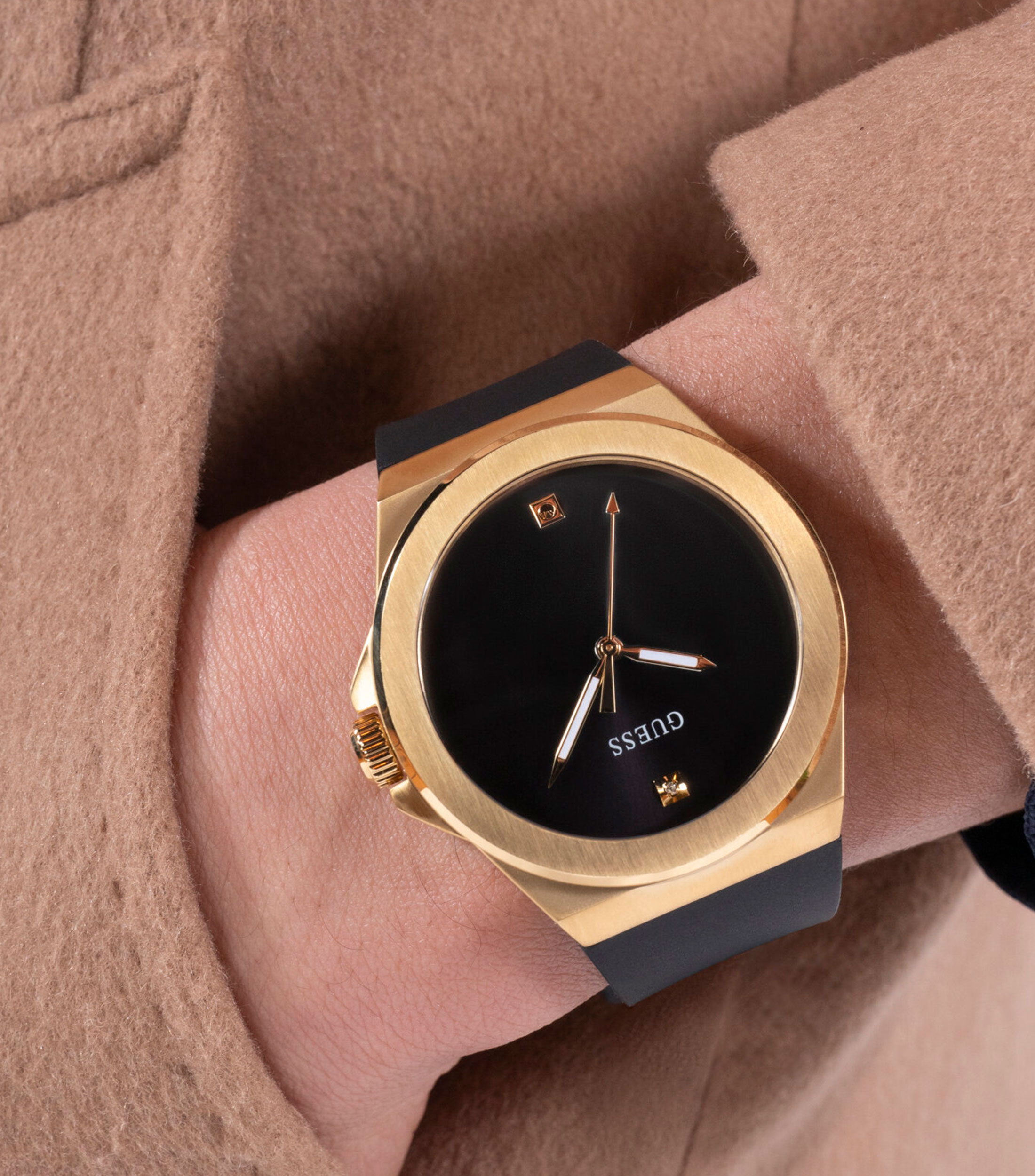 Reloj para Hombre Casual Dorado
