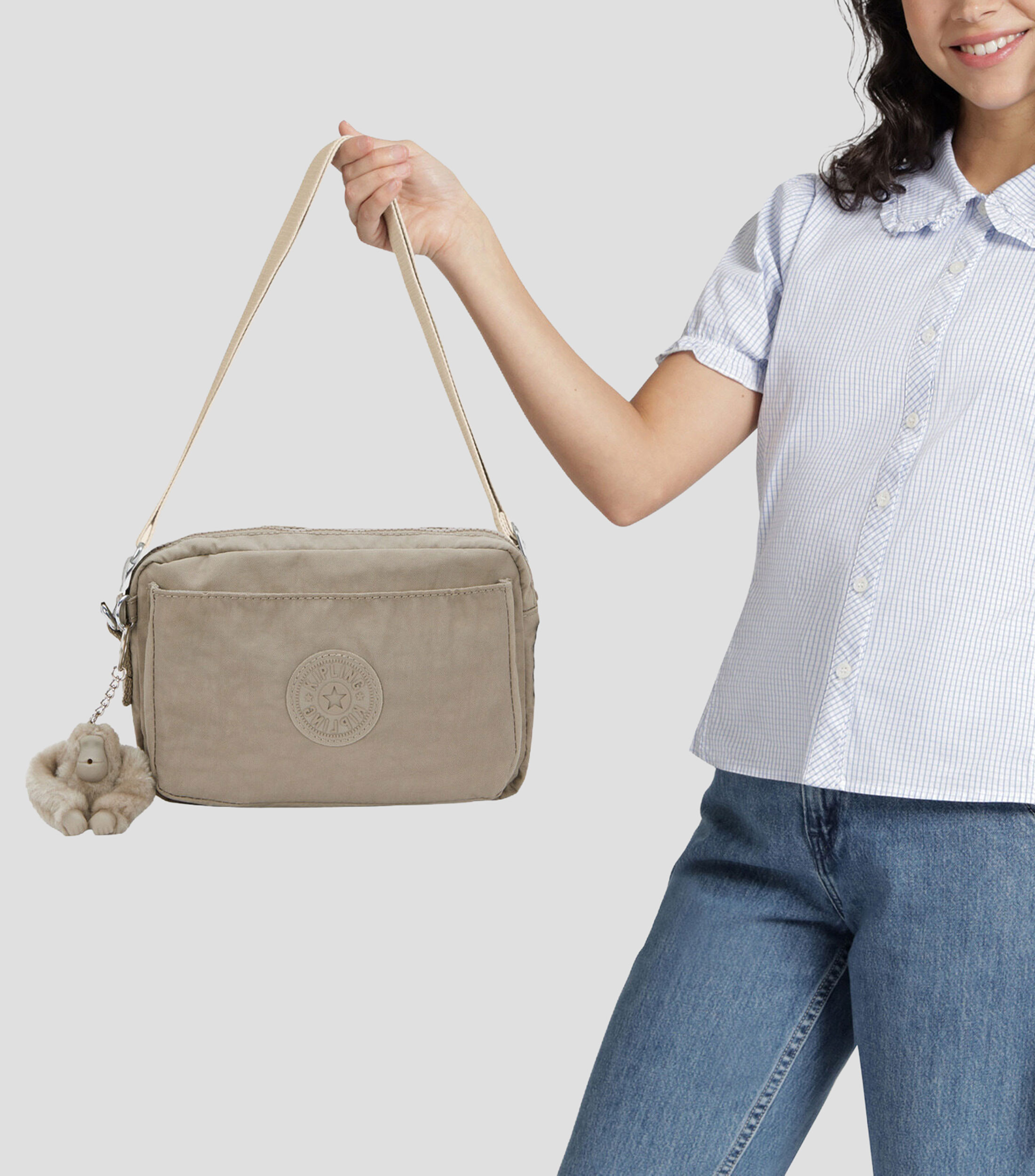 Bolsa crossbody Abanu liso Mujer