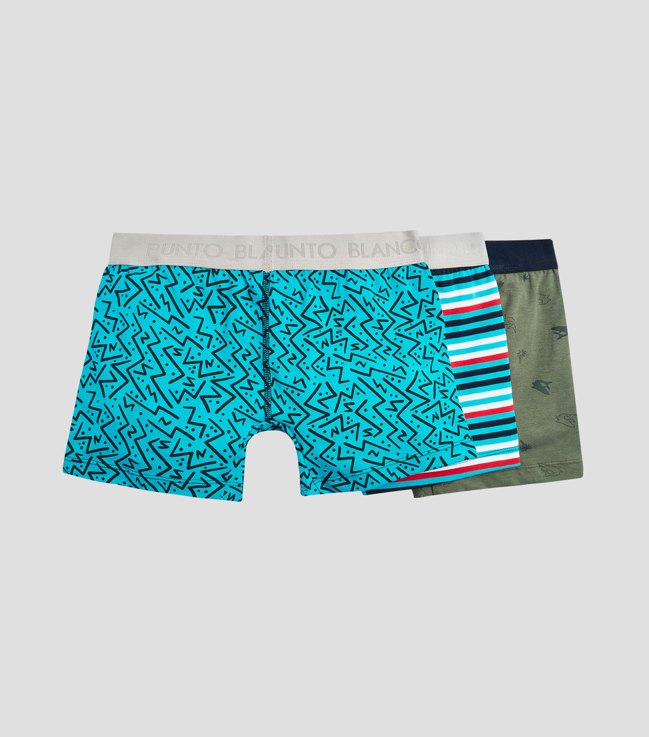 Set Bóxers cortos 3 piezas Niño