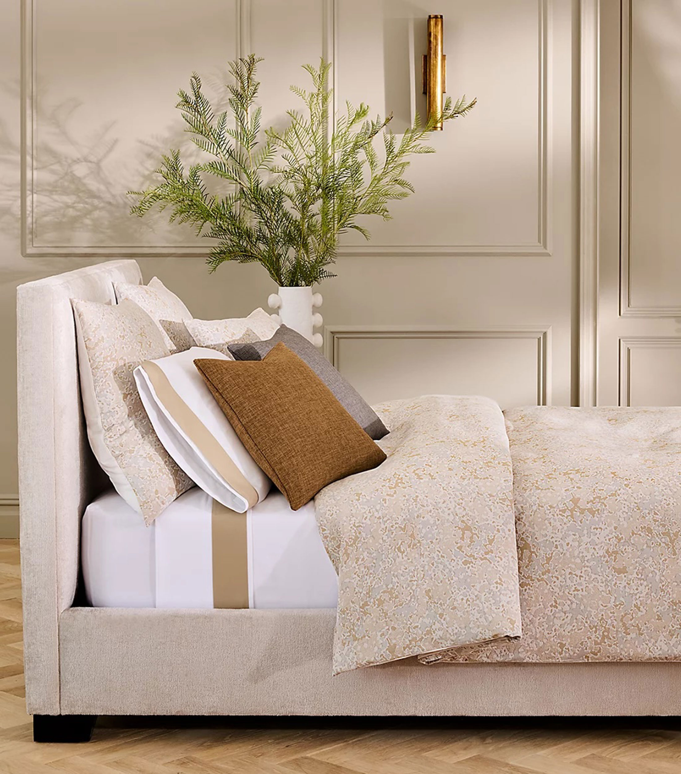 Funda para duvet queen size Pietra arena