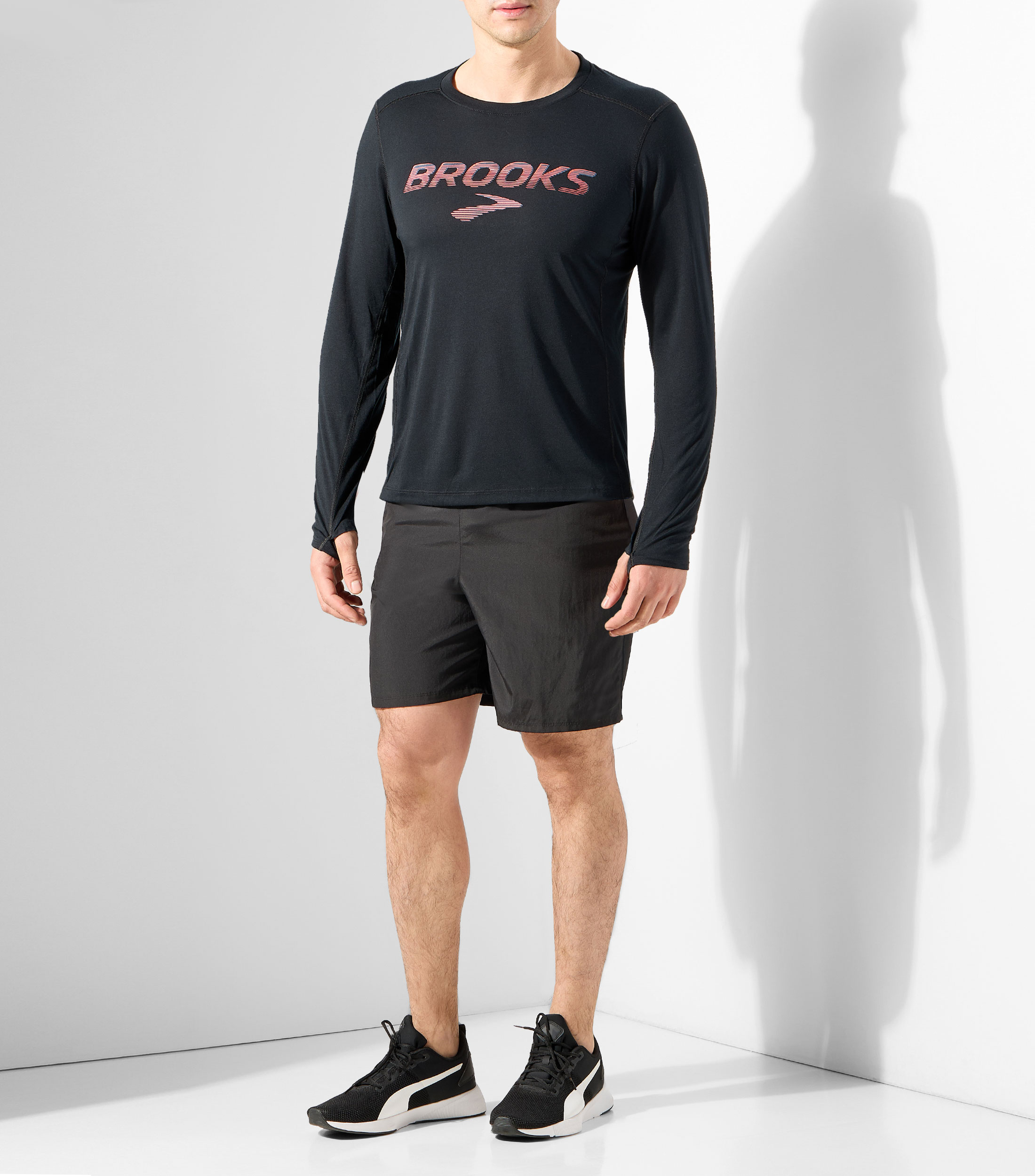 Playera para entrenamiento Distance estampada Hombre