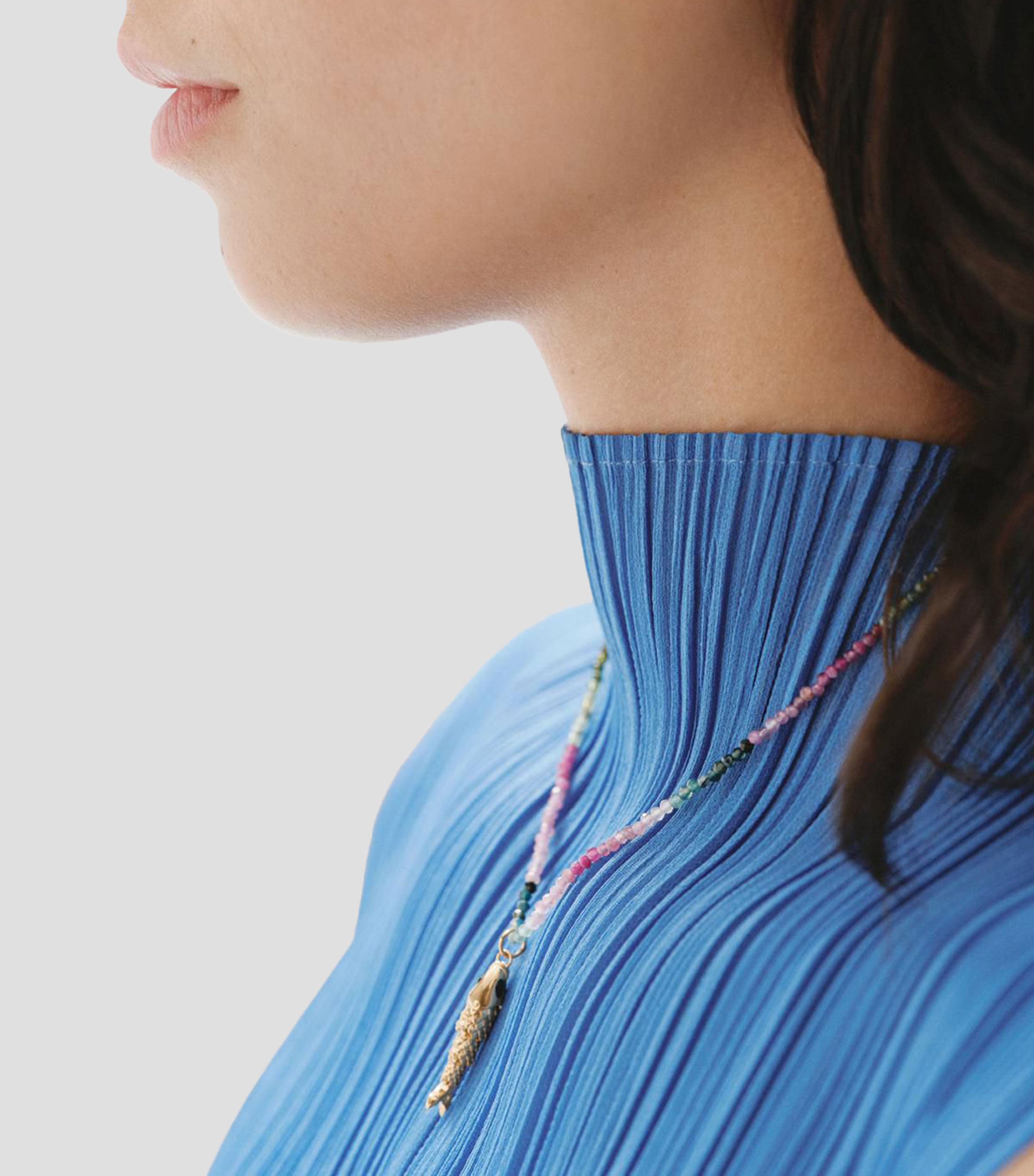 Collar en plata .925 con turmalina Big Daddy Mujer