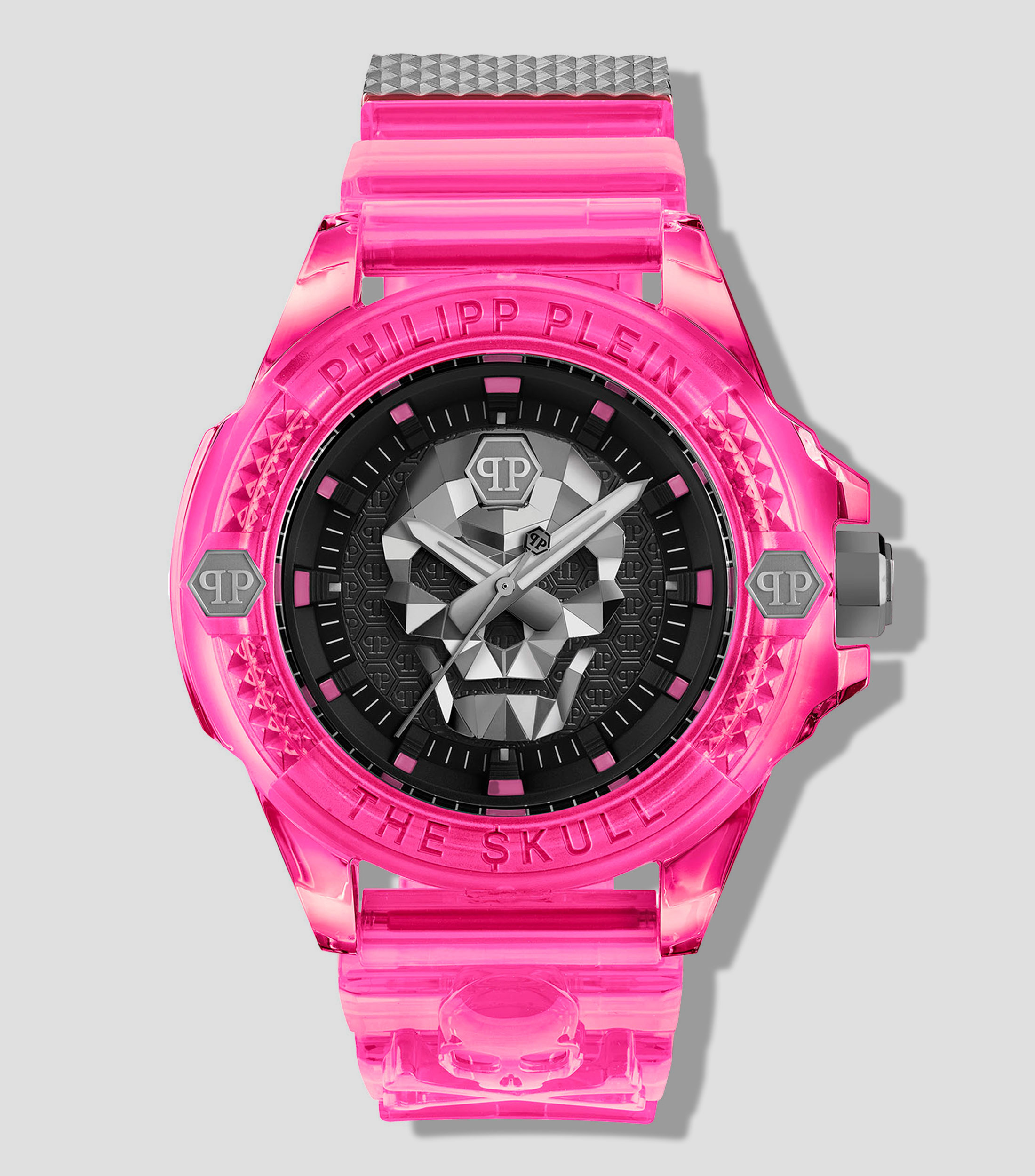 Reloj Unisex The Skull Scuba Duba Edition casual Negro, plata