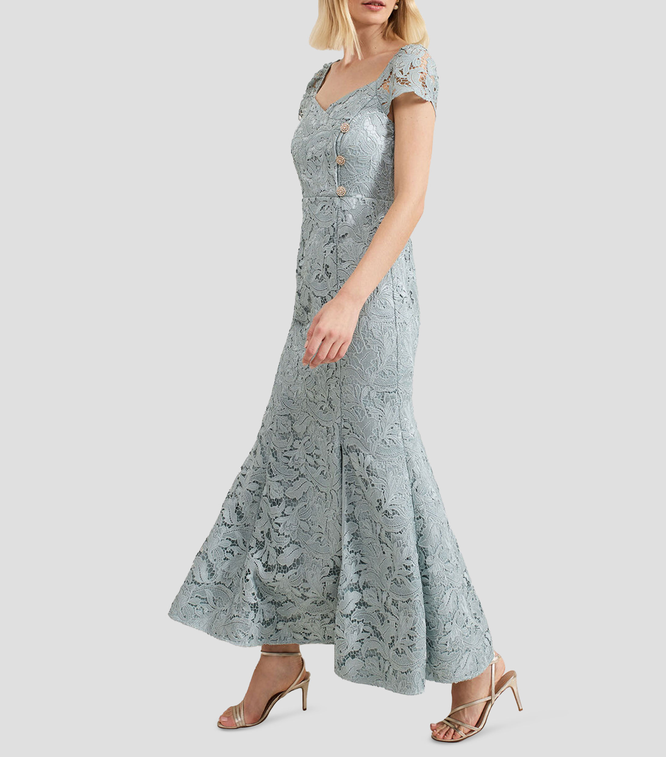 Vestido largo Phia Tux bordado Mujer