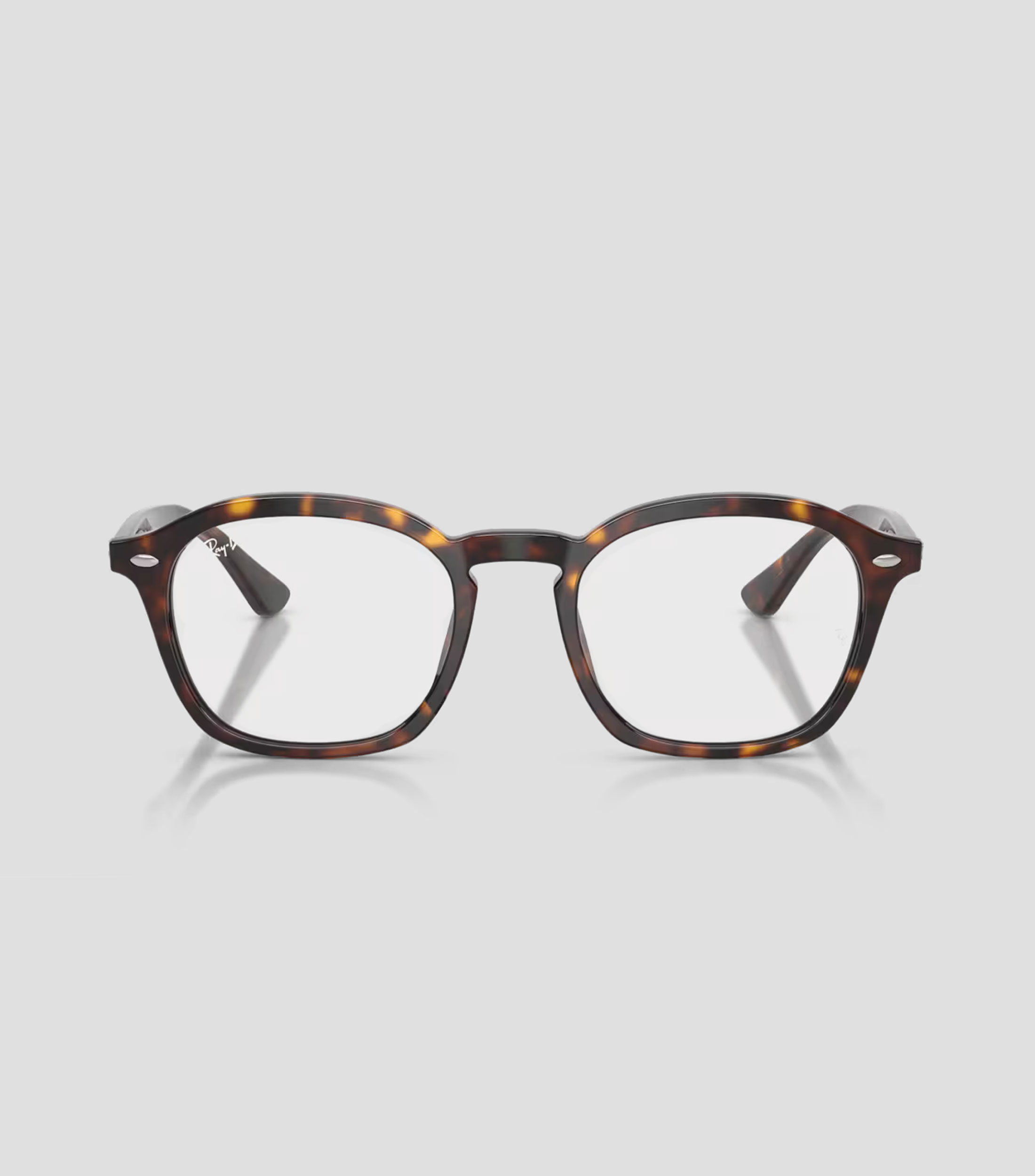 Lentes cuadrados marrones Unisex