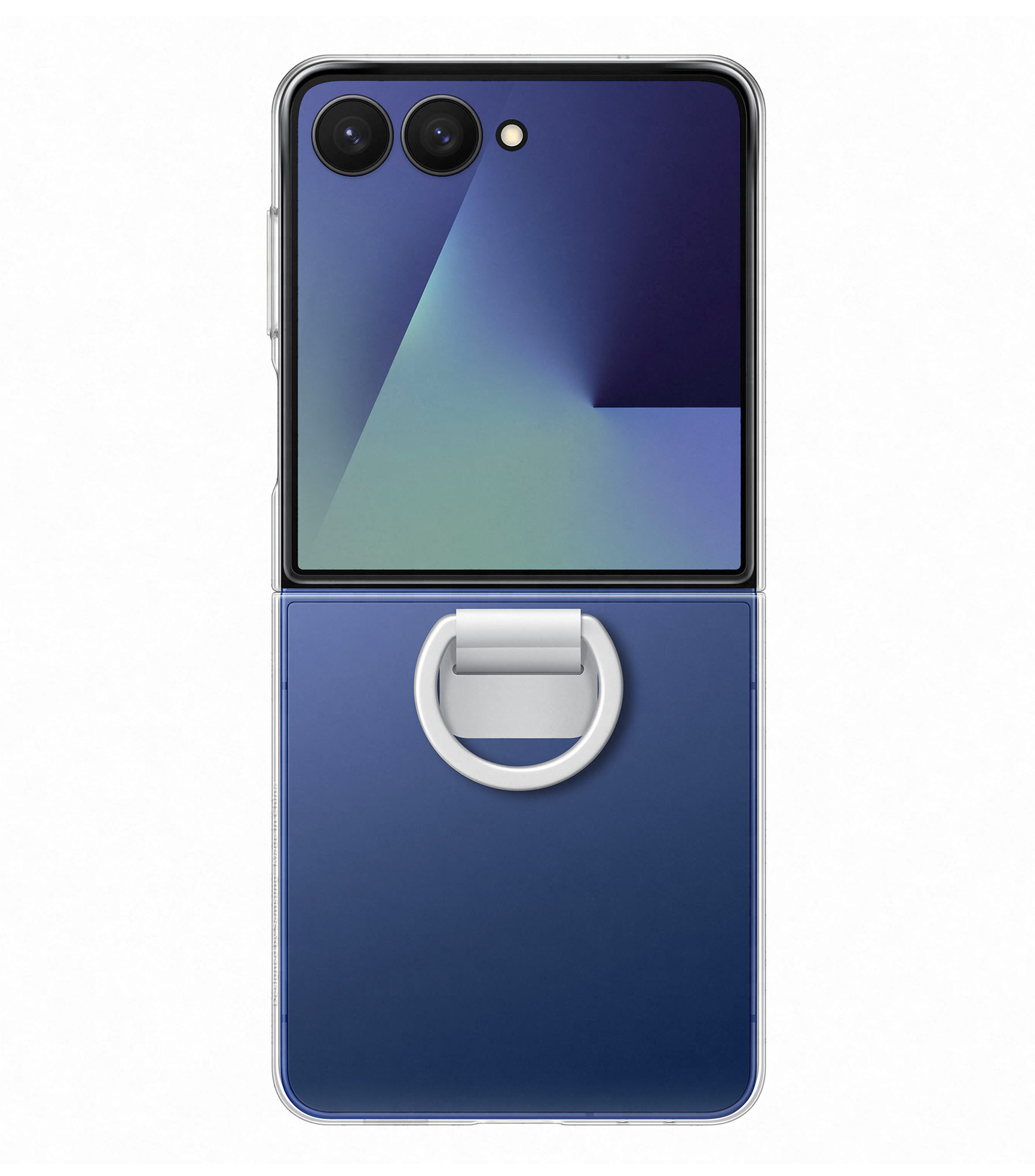 Funda con anillo Galaxy Z Flip7 Transparente