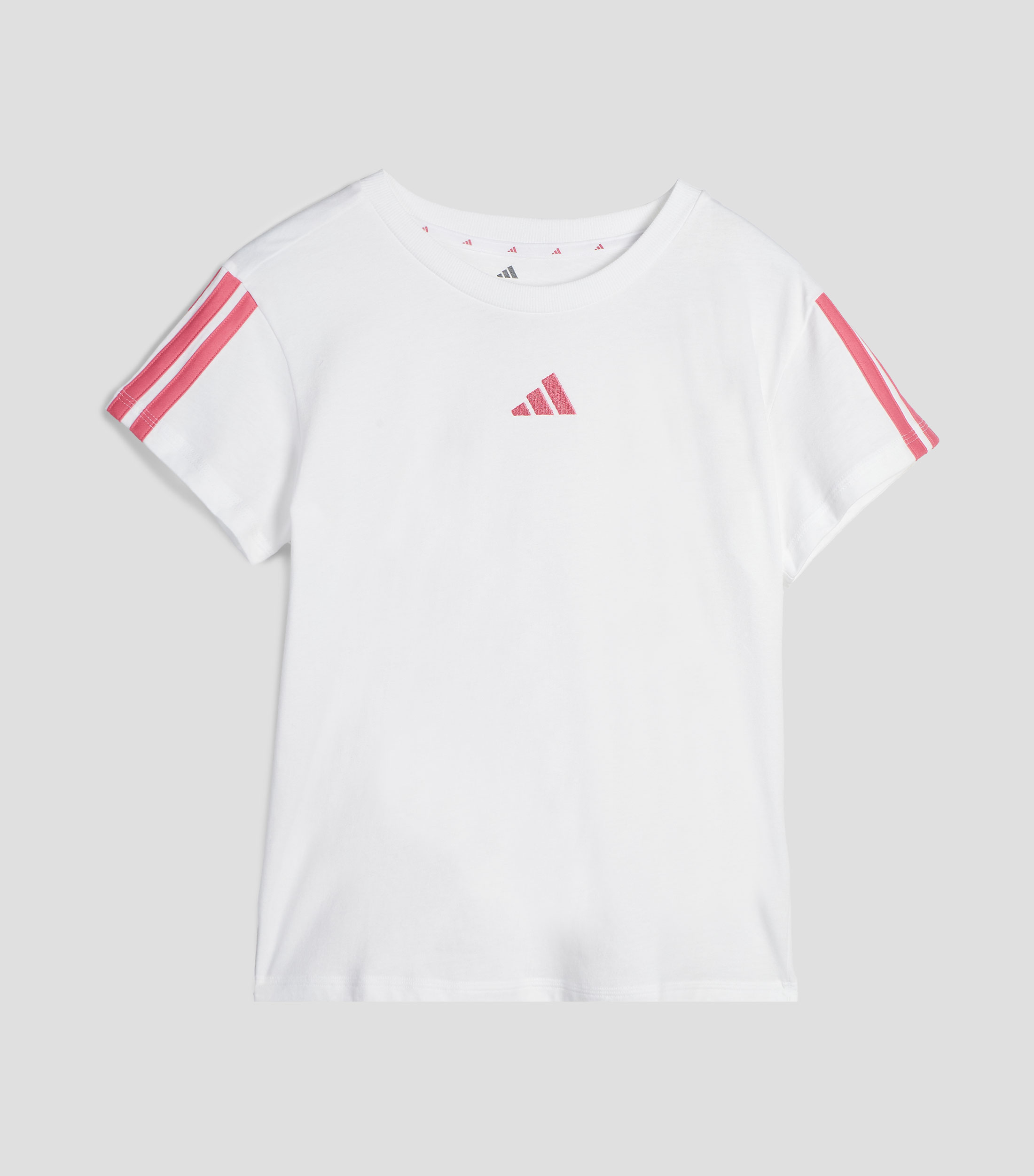 Playera cuello redondo manga corta lisa Niña