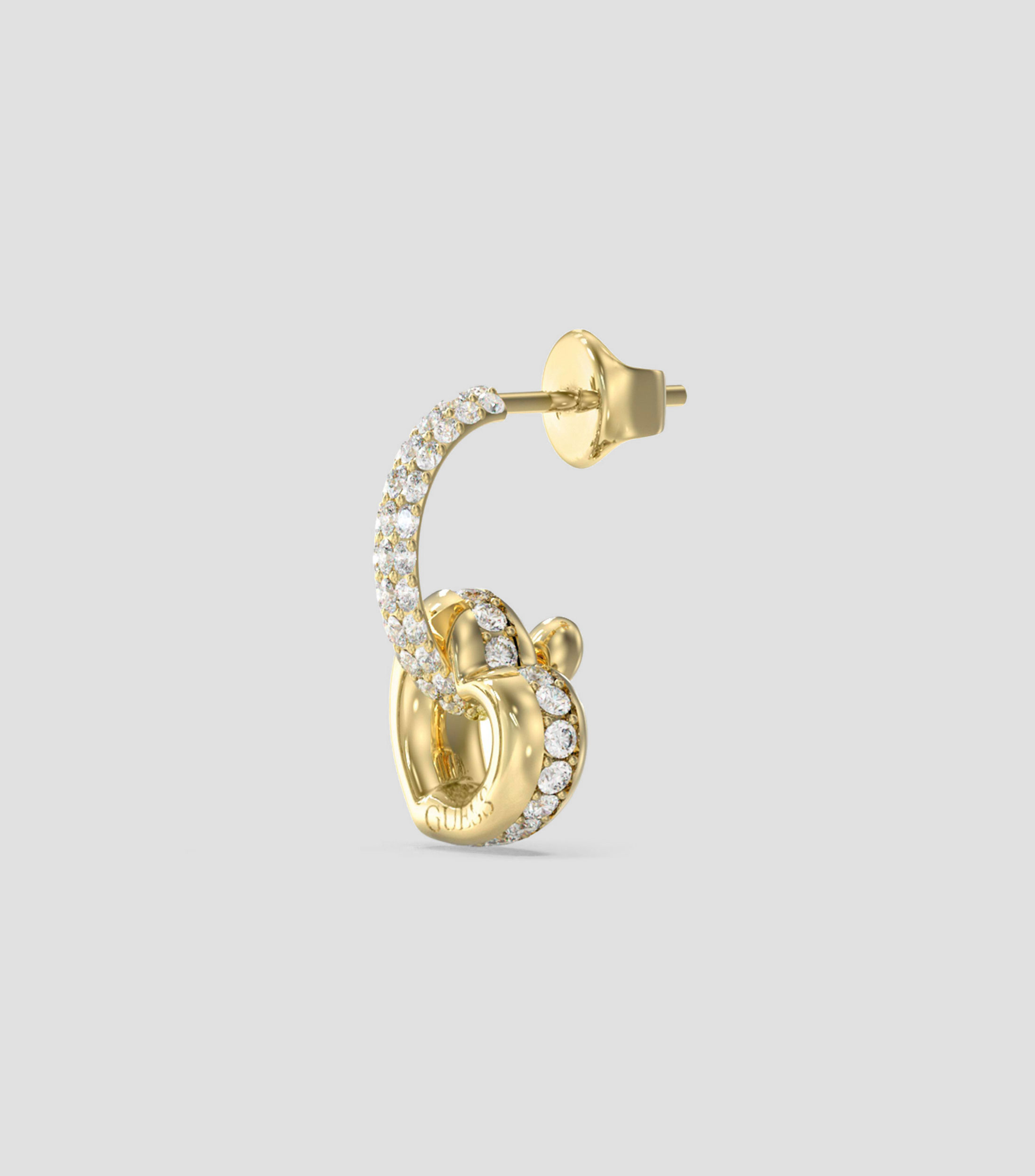 Aretes Corazón con zirconias Love Mujer