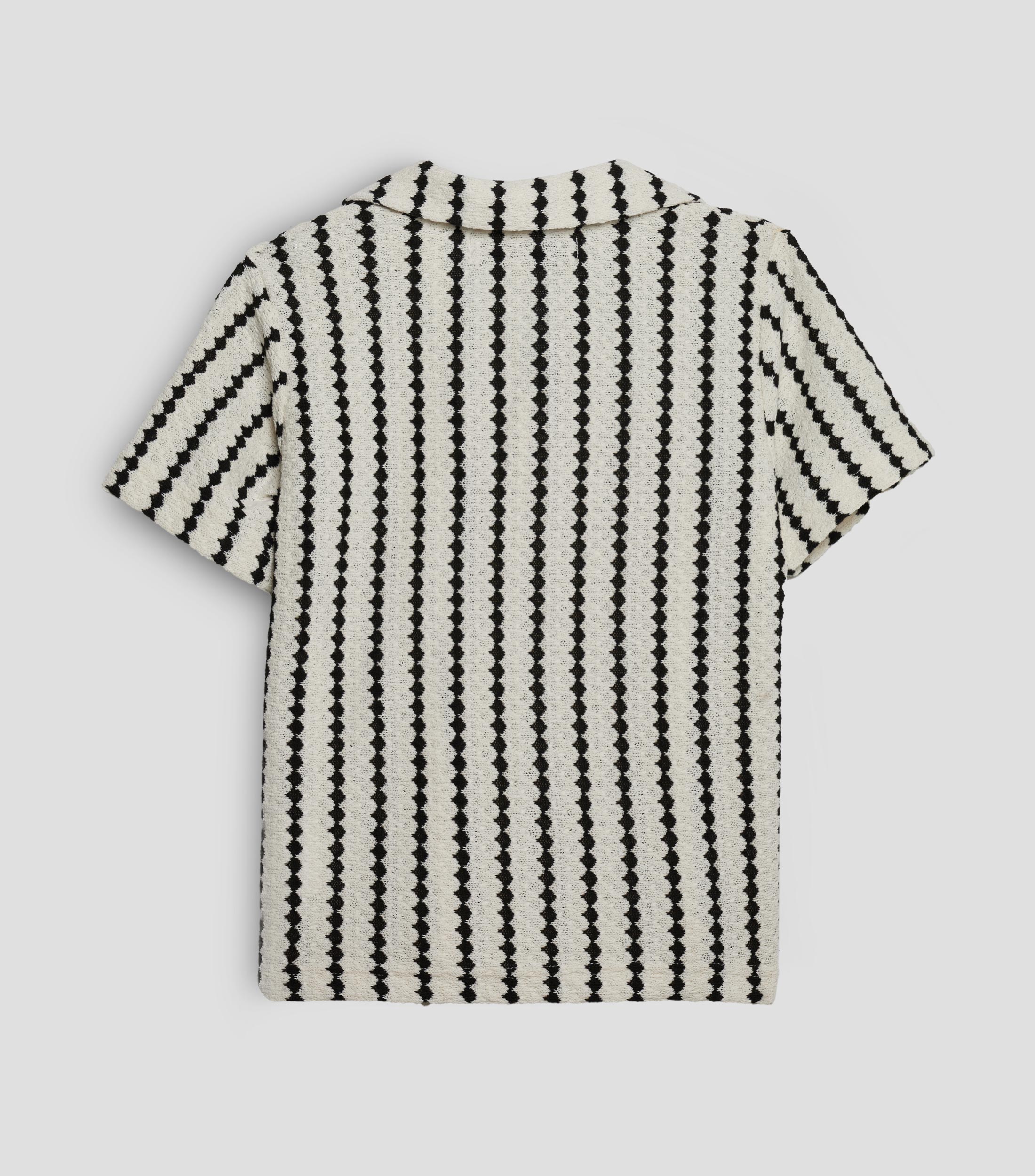 Camisa a rayas manga corta Niño